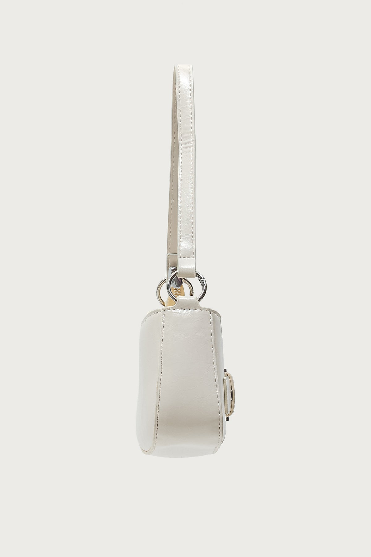Buckle Up Faux Leather Bag - Image 4