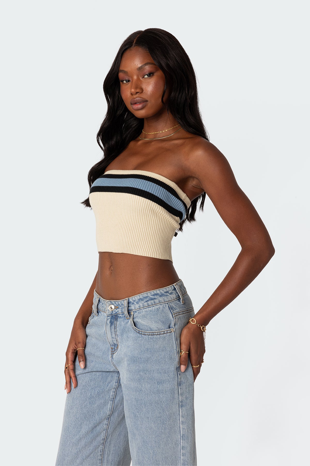 Cyprus Knit Tube Top - Image 3