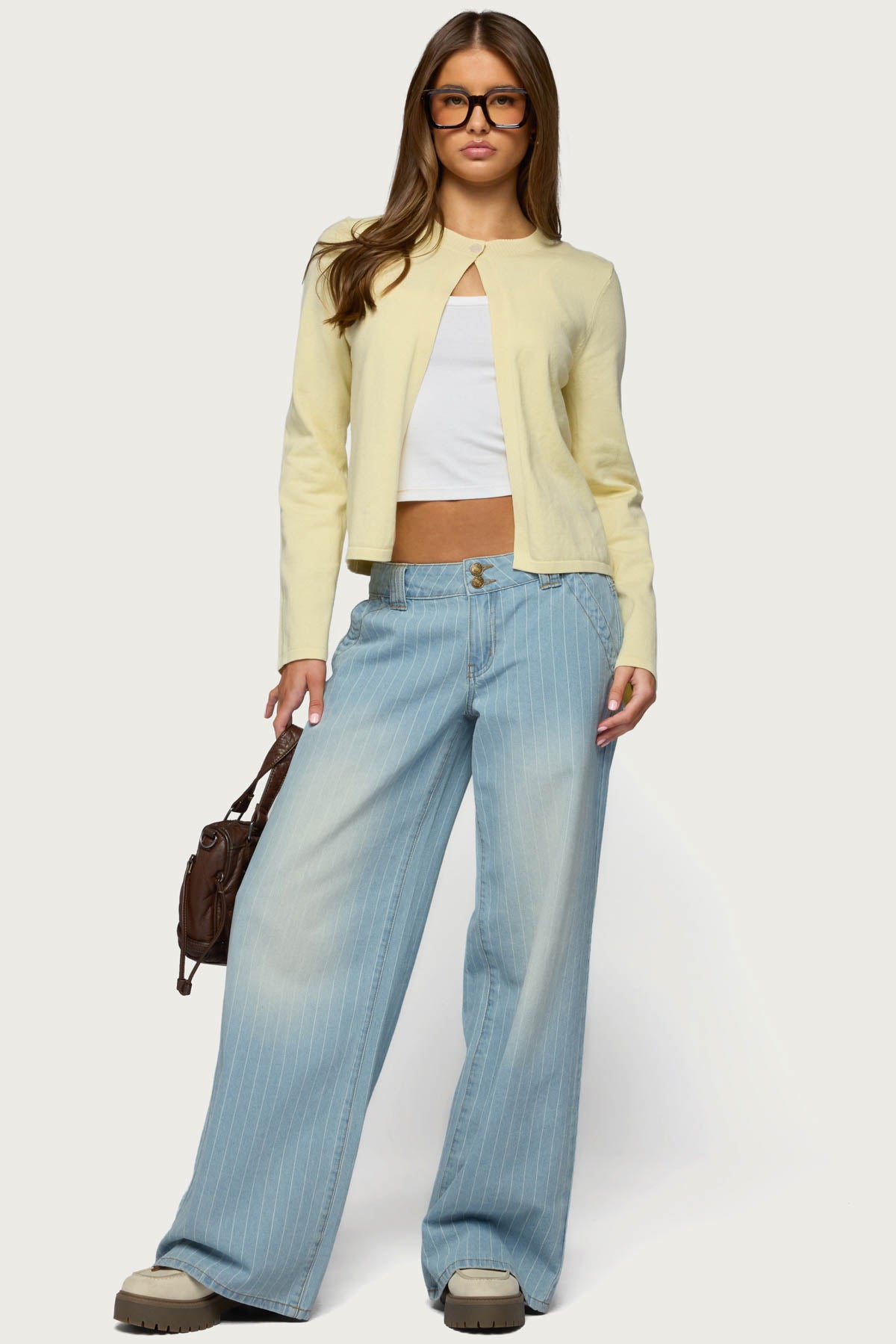 Jenie Split Front Knit Cardigan - Image 3