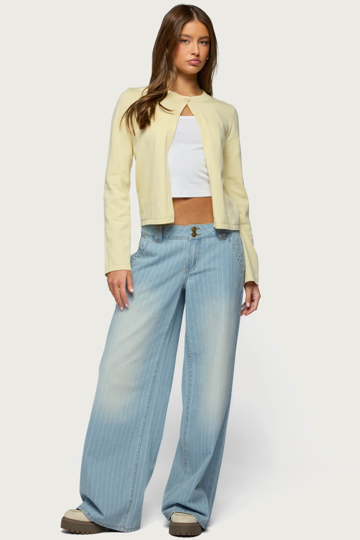 Jenie Split Front Knit Cardigan - Image 5