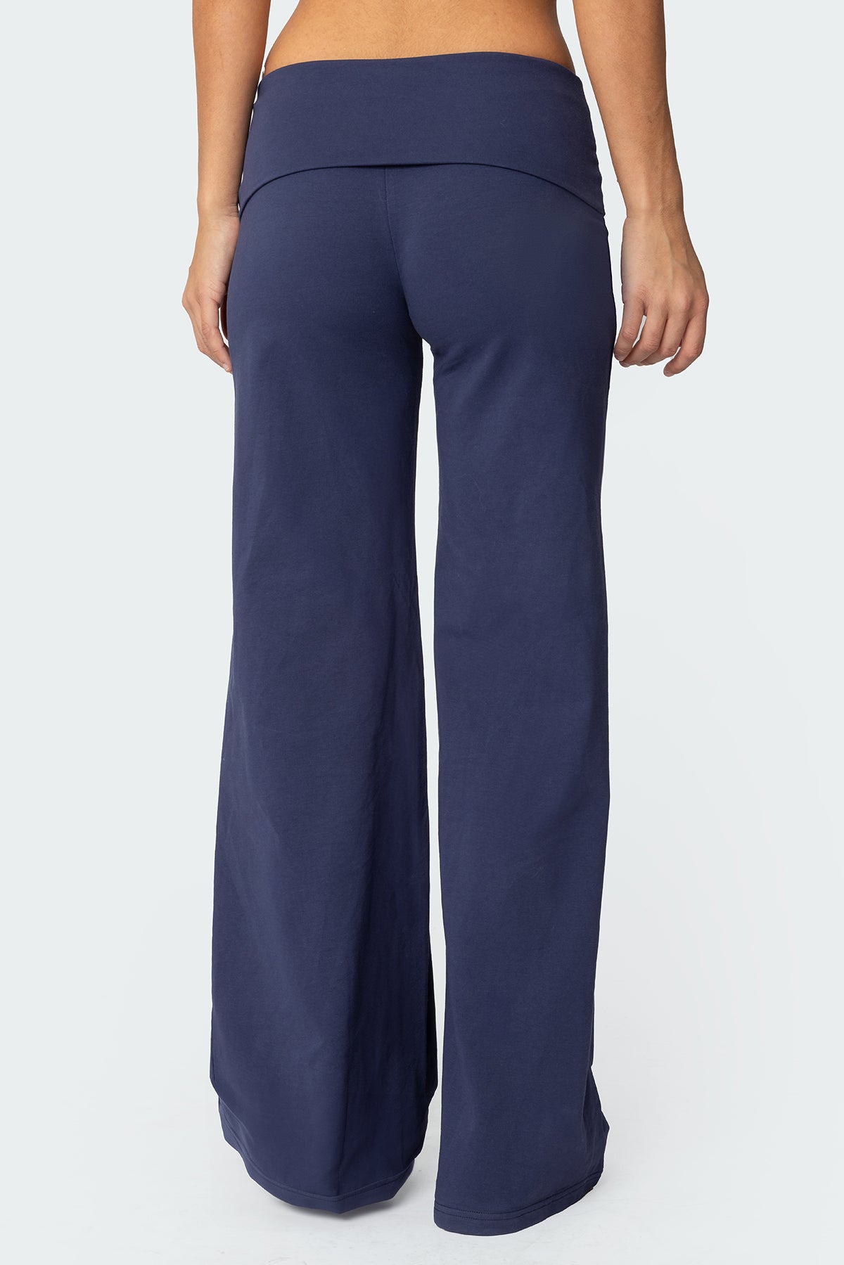 Wide Leg Foldover Pants - Image 5