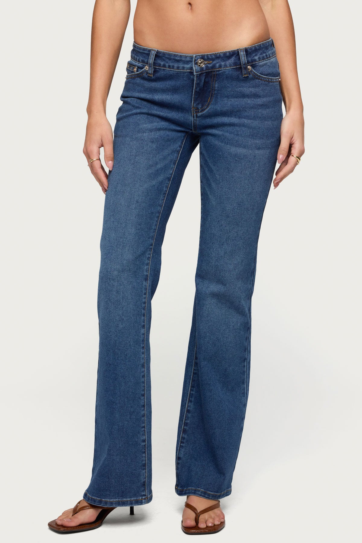 Vania Ultra Low Rise Bootcut Jeans - Image 2