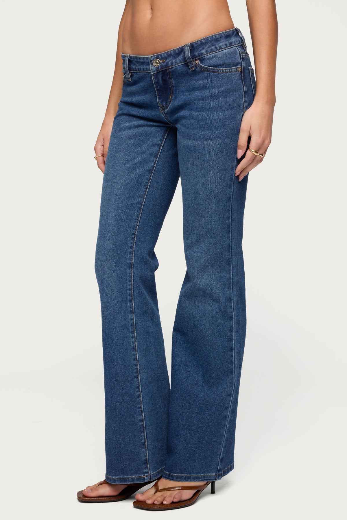 Vania Ultra Low Rise Bootcut Jeans - Image 3