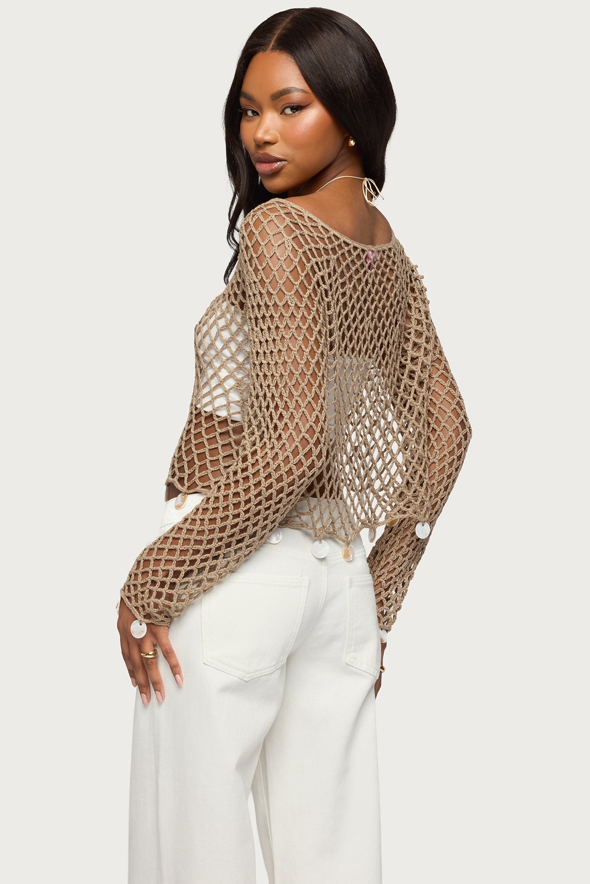 Macarena Crochet Charm Top - Image 5