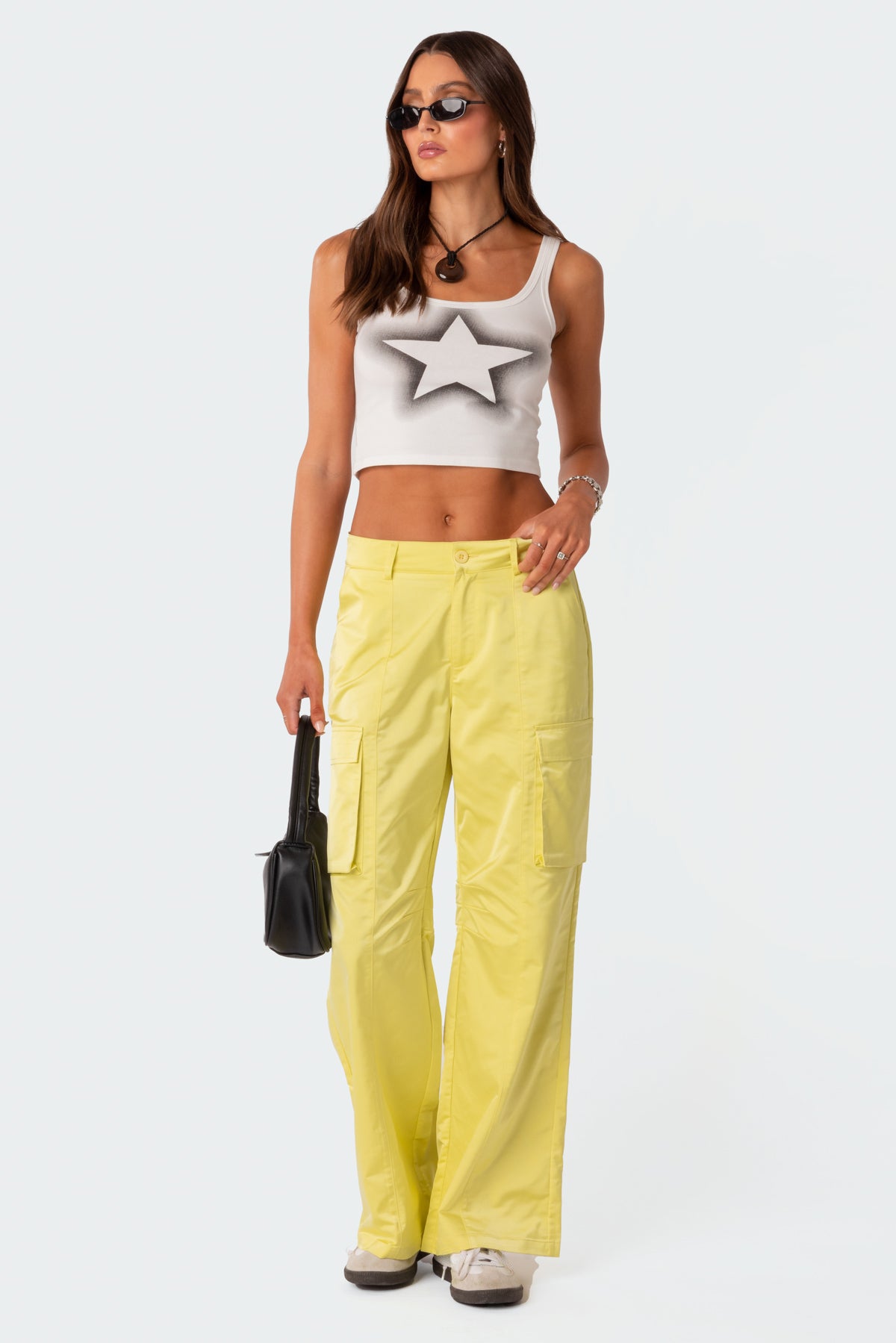 Xianna Nylon Cargo Pants - Image 5
