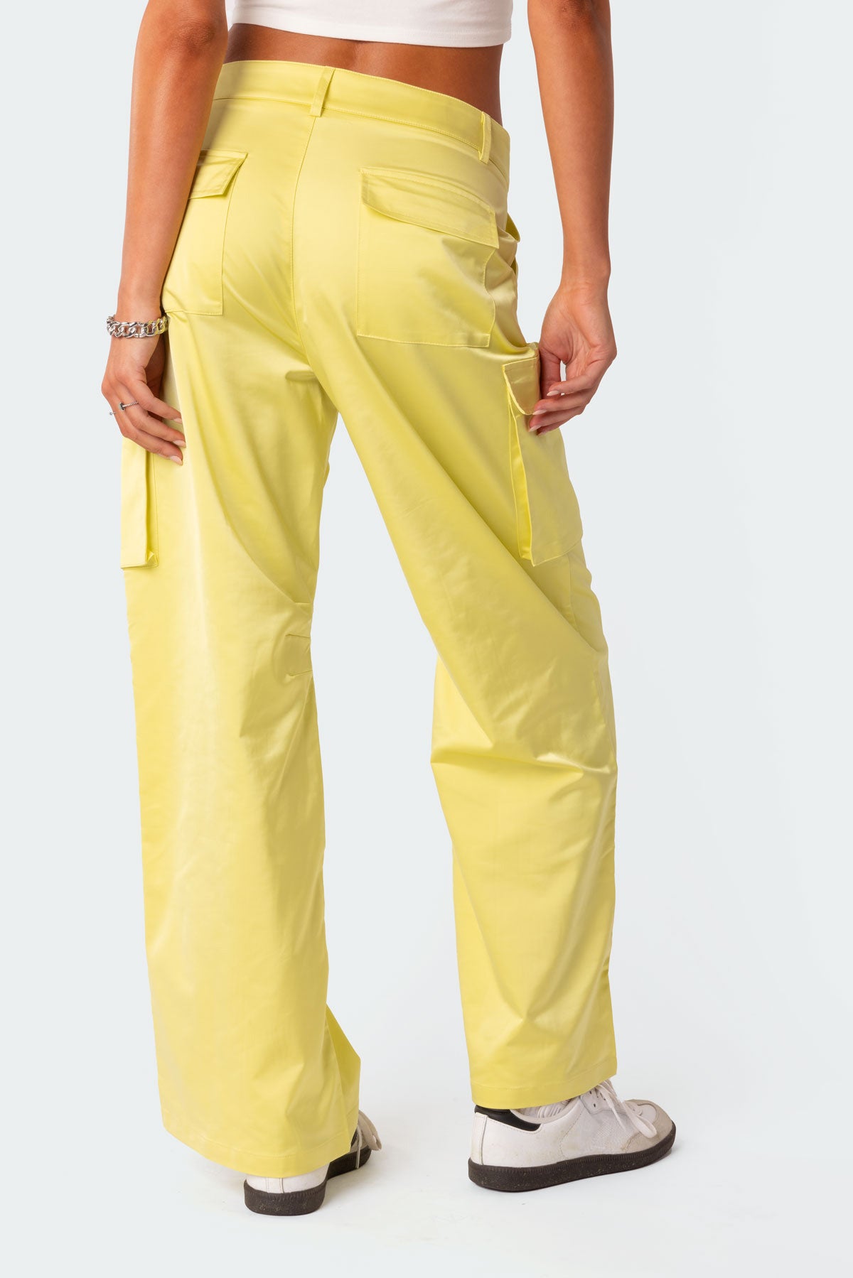 Xianna Nylon Cargo Pants - Image 4