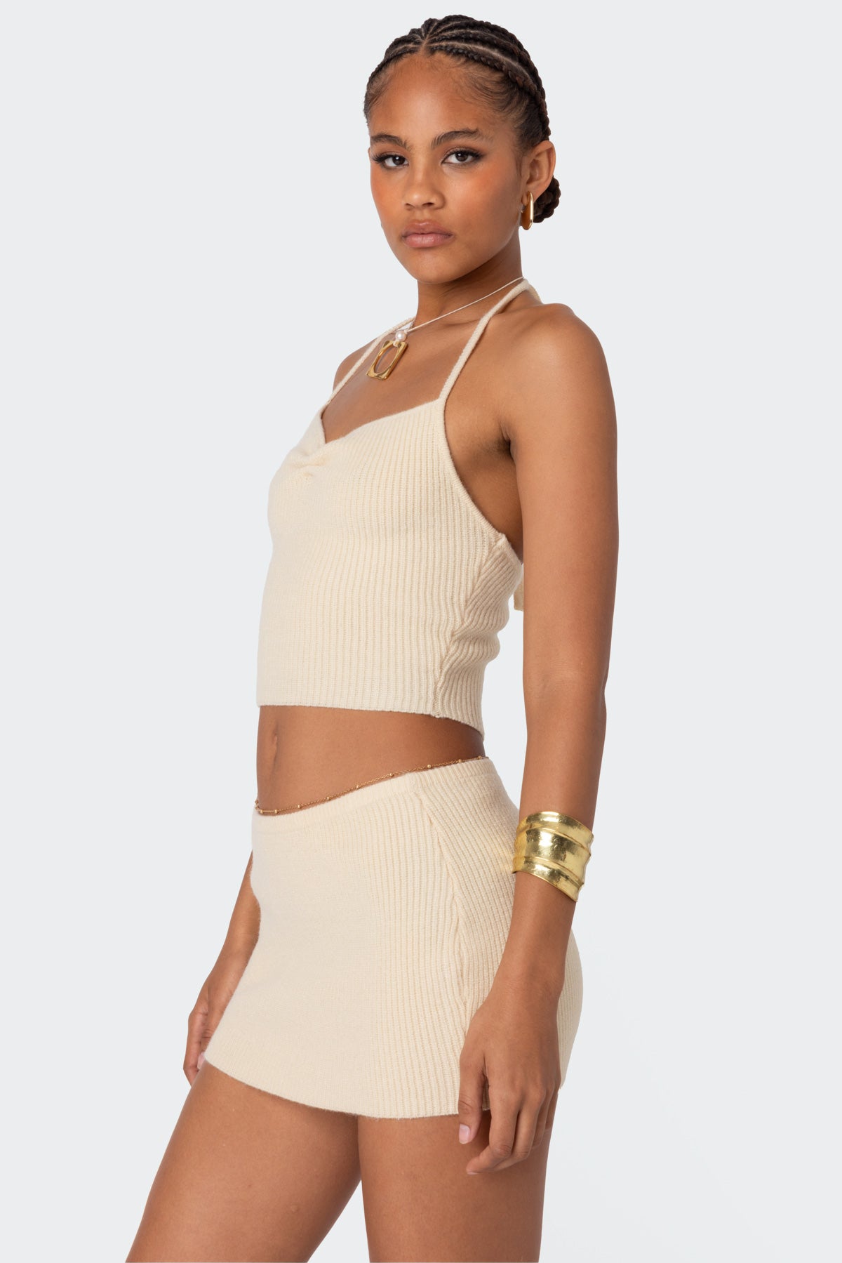 Fiona Cinched Knit Top - Image 3