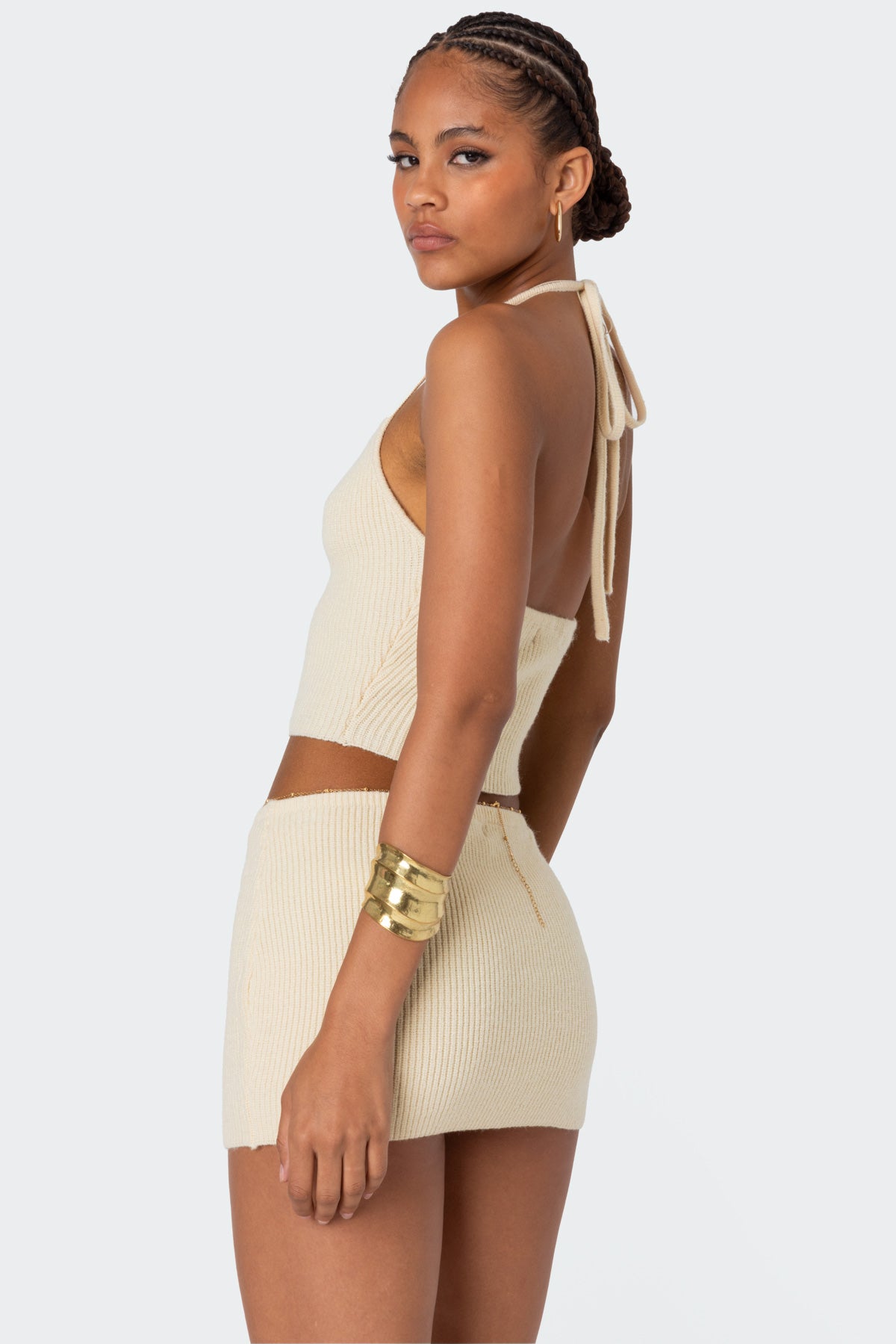 Fiona Cinched Knit Top - Image 4