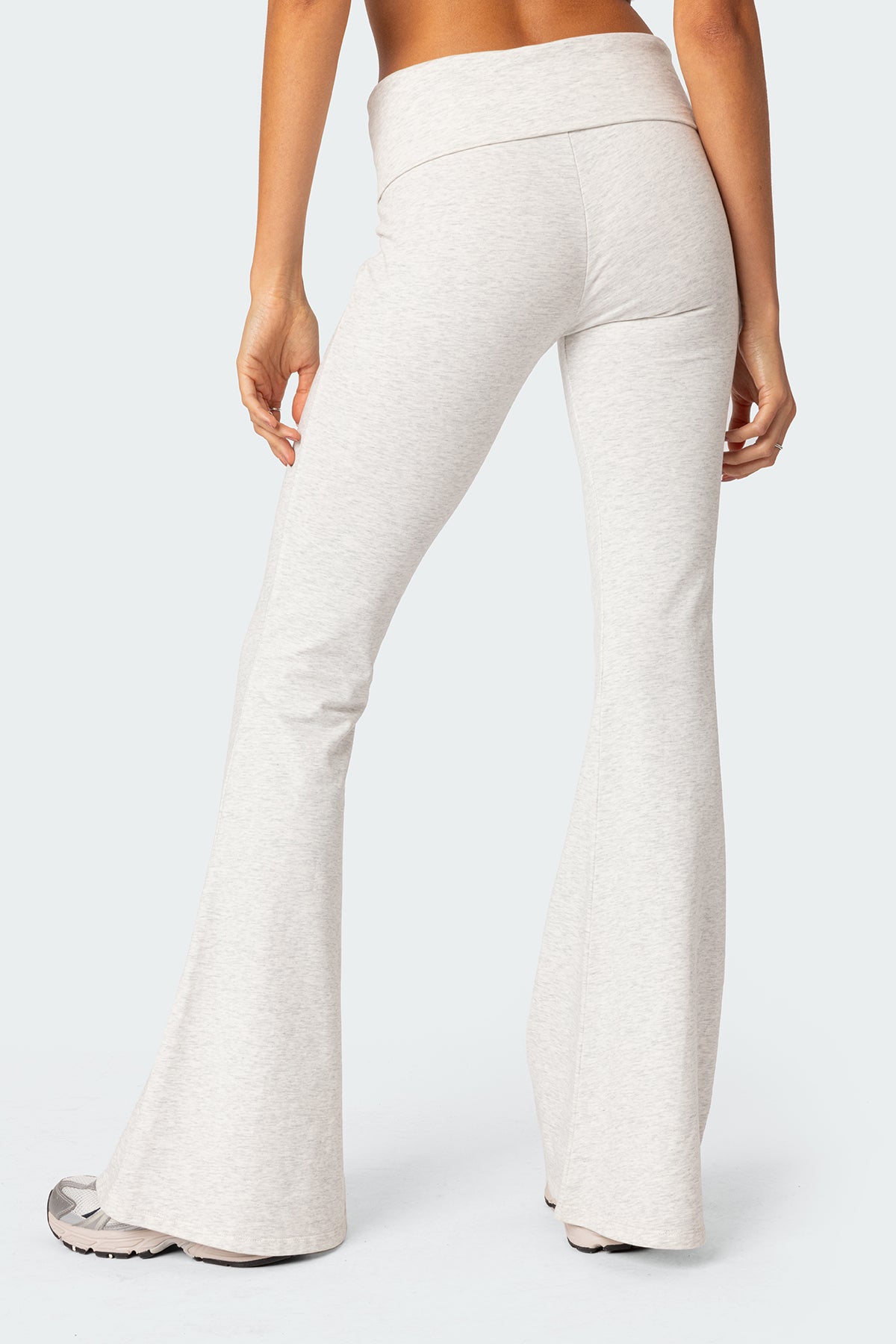 Naomi Foldover Flared Leggings - Image 4