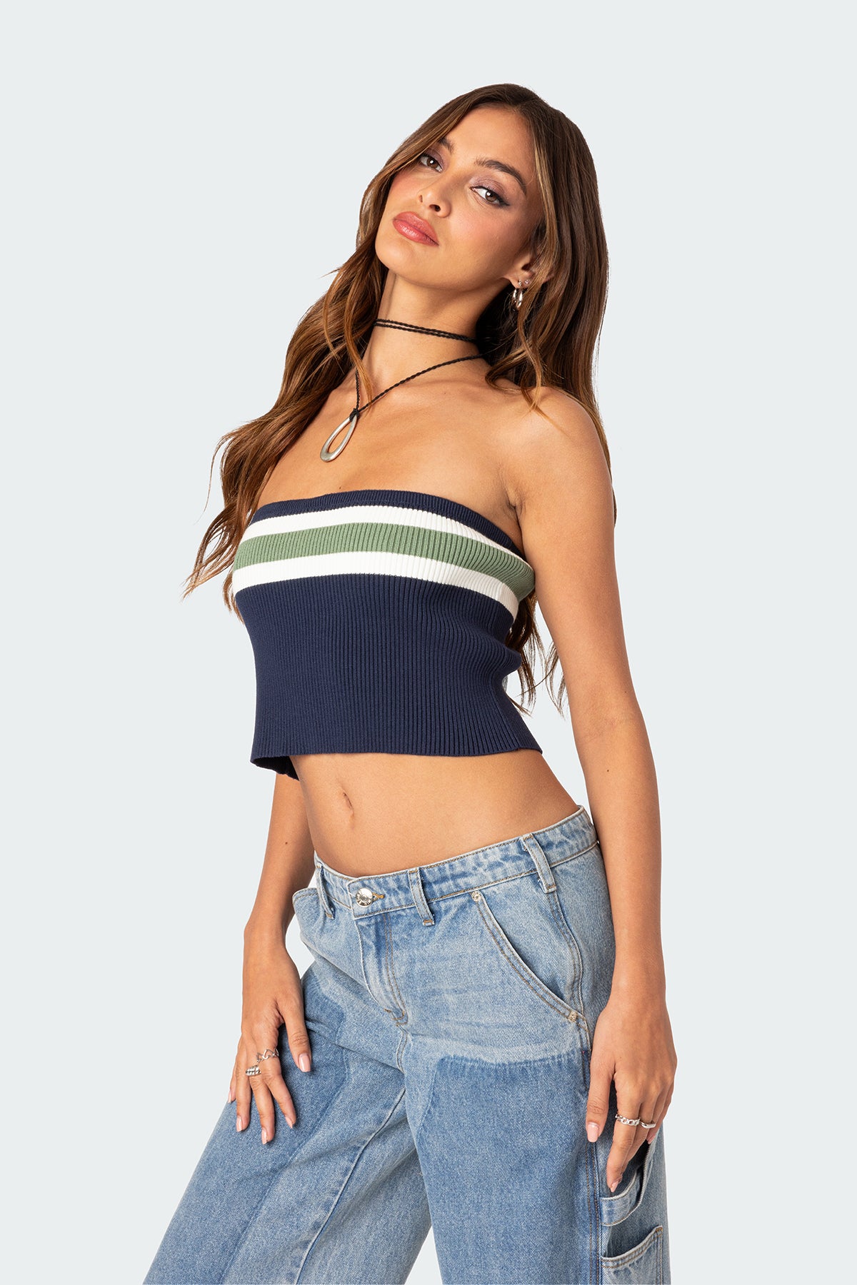 Cyprus Knit Tube Top - Image 3