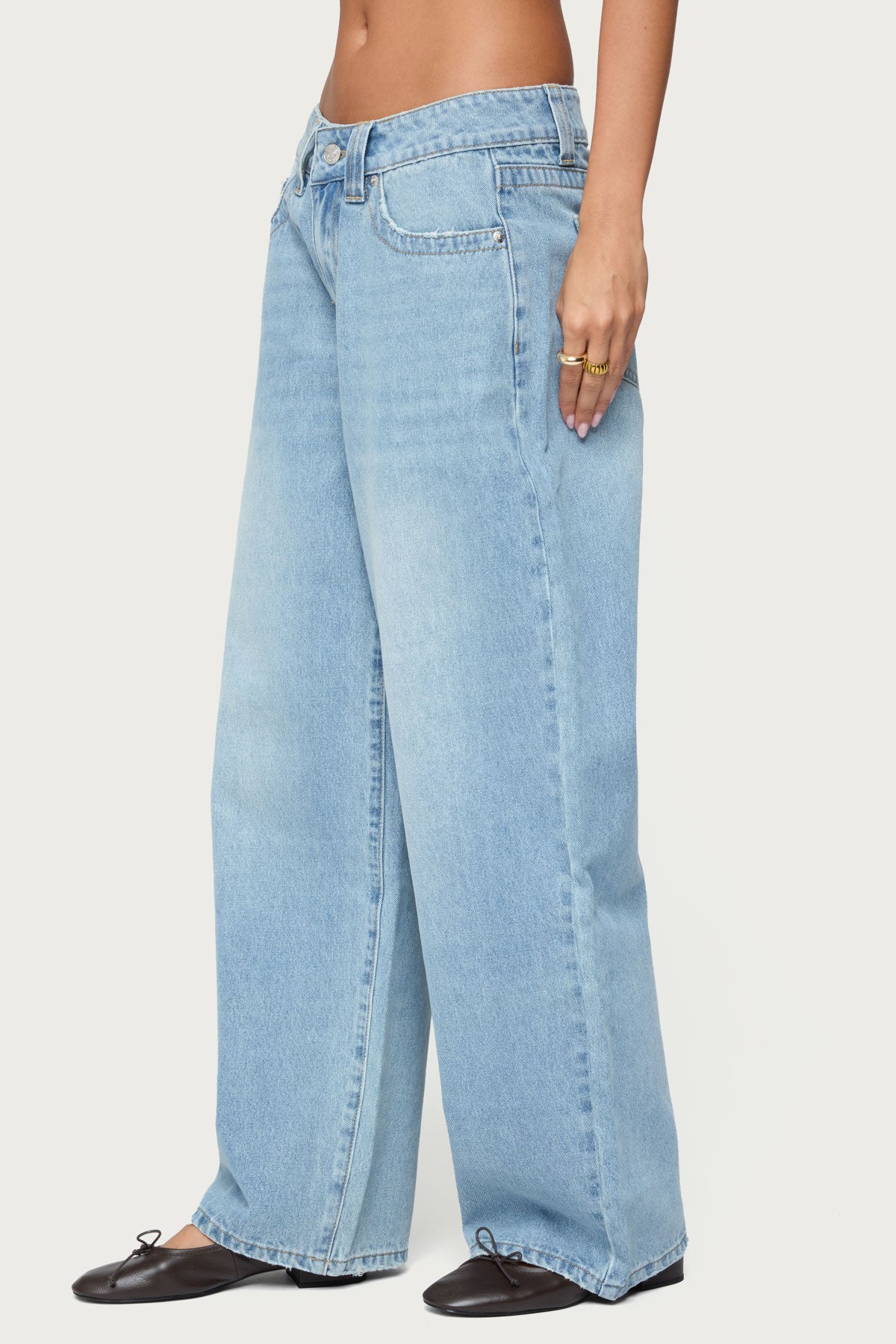 Rivka Low Rise Baggy Jeans - Image 4