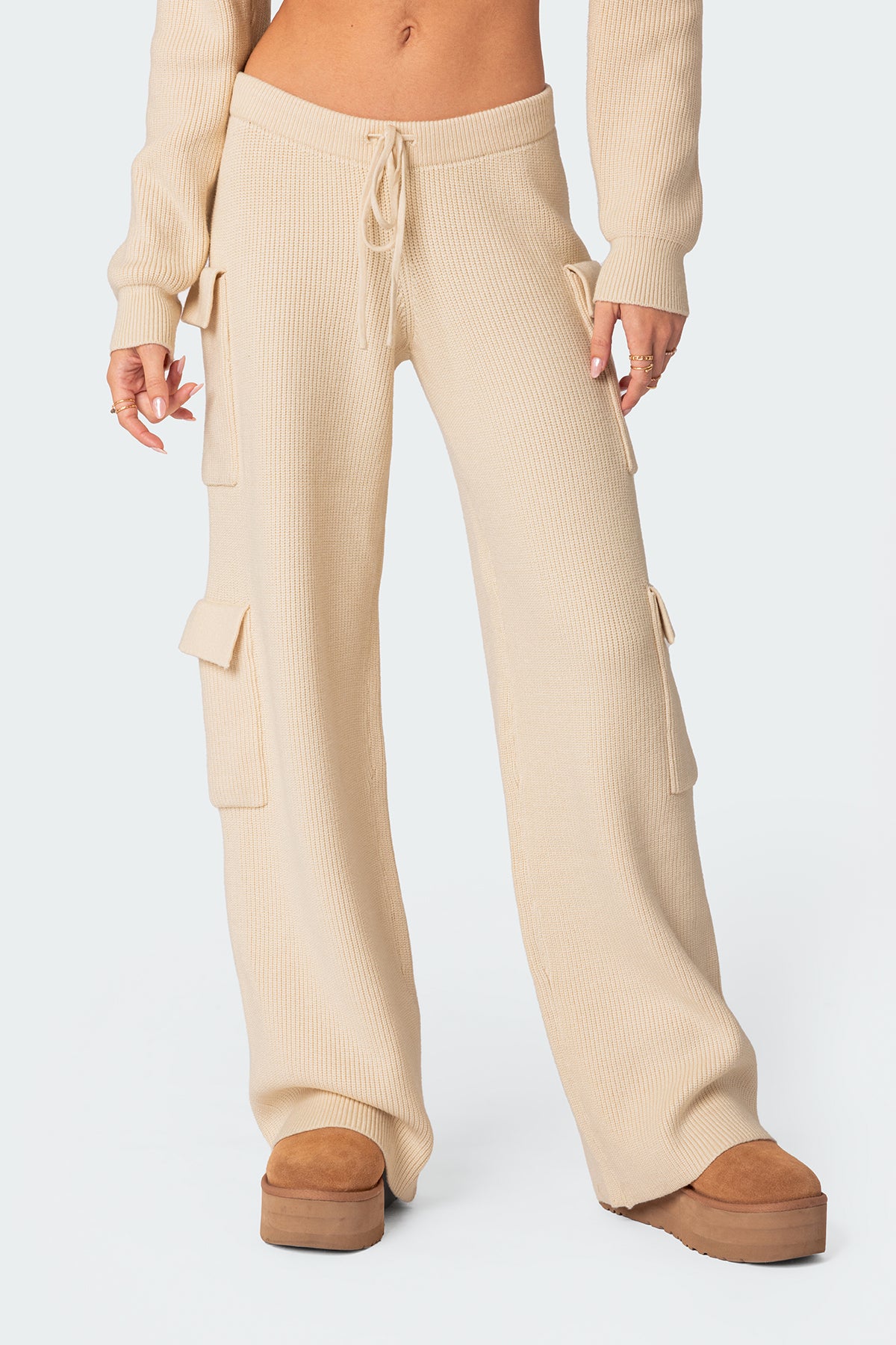 Wynter Knit Cargo Pants - Image 3