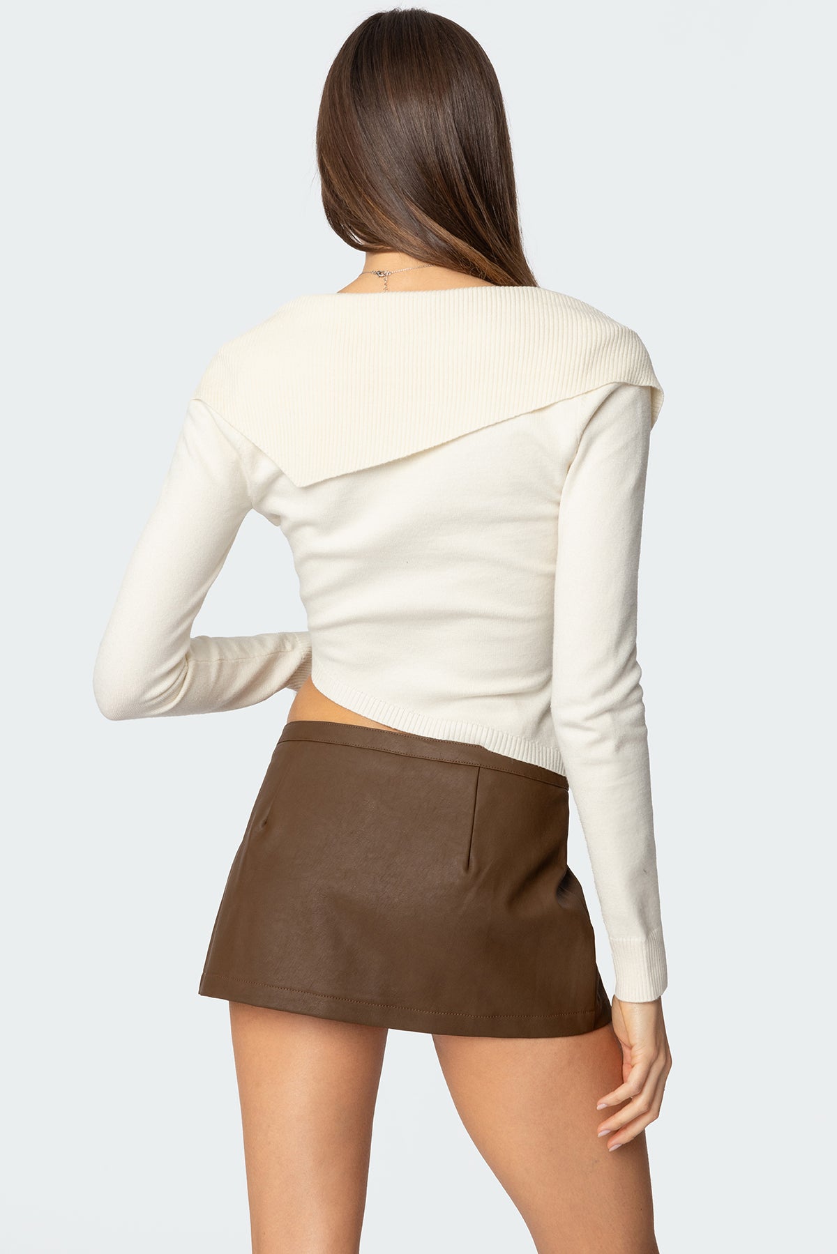 Sorrel Asymmetric Knit Top - Image 4