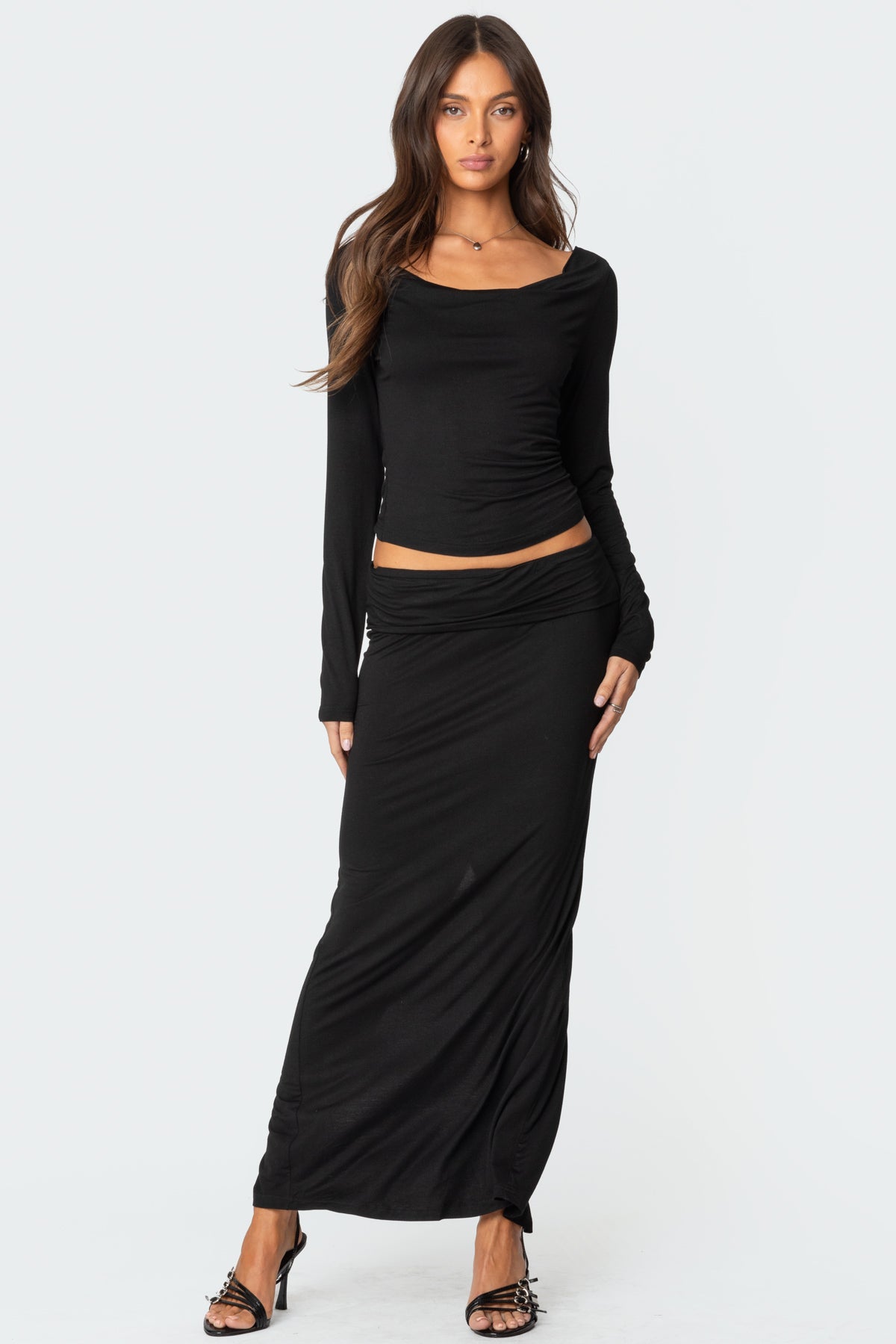 Johanna Cowl Neck Top - Image 5