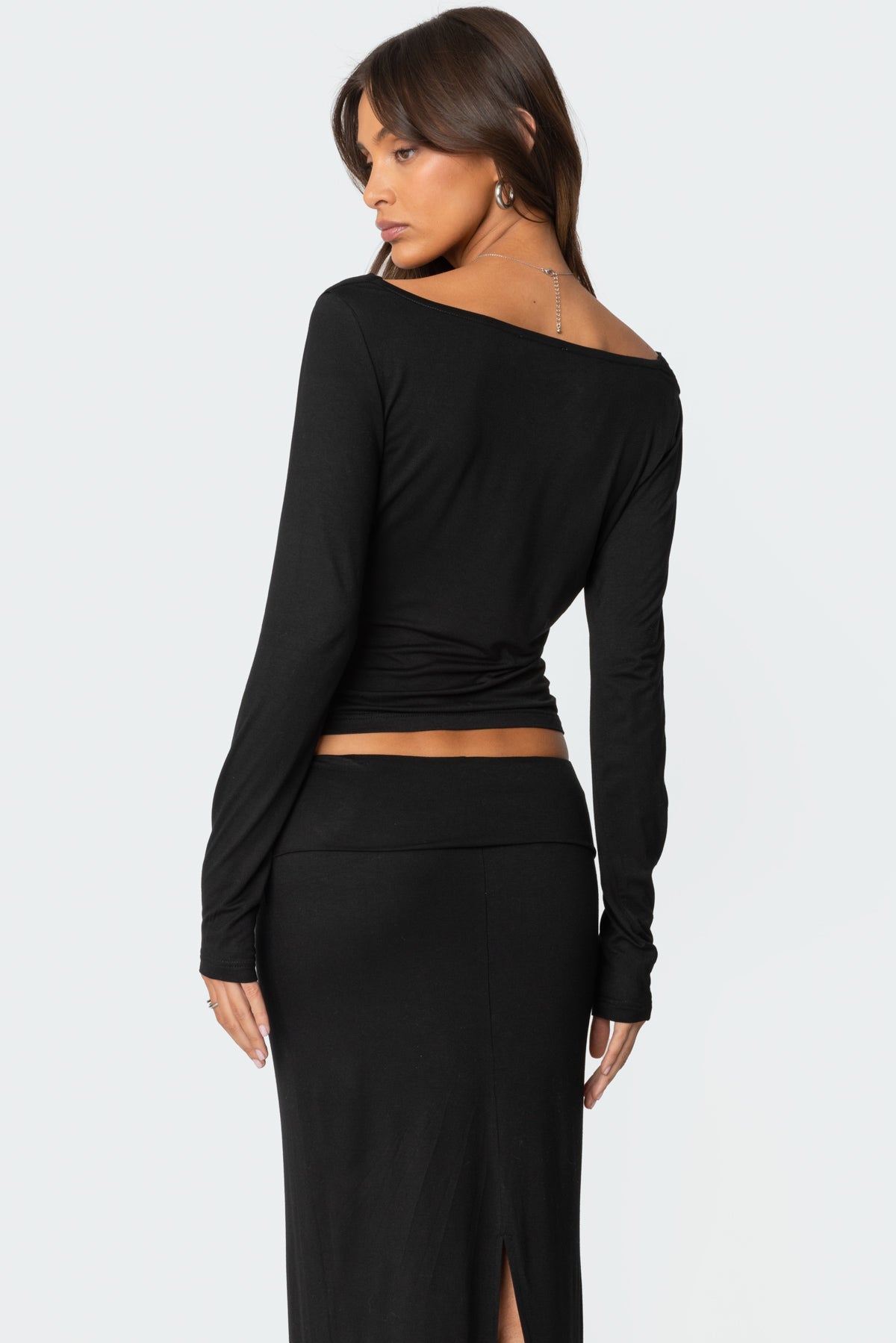 Johanna Cowl Neck Top - Image 3