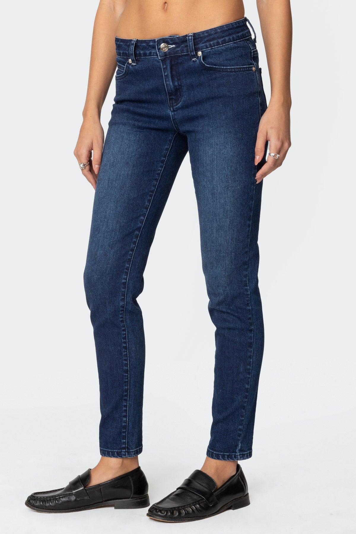 Rosalia Low Rise Skinny Jeans - Image 3