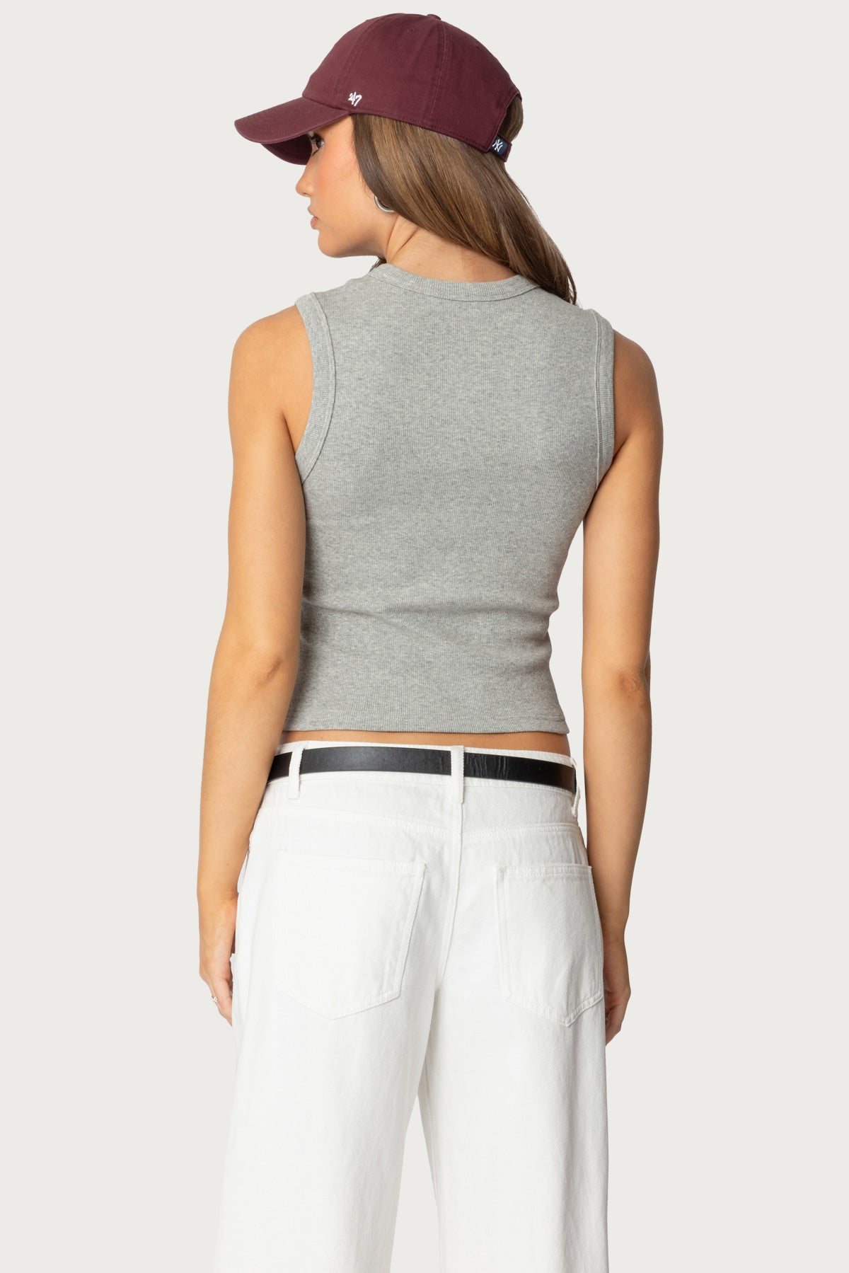 Basel Button Up Tank Top - Image 5