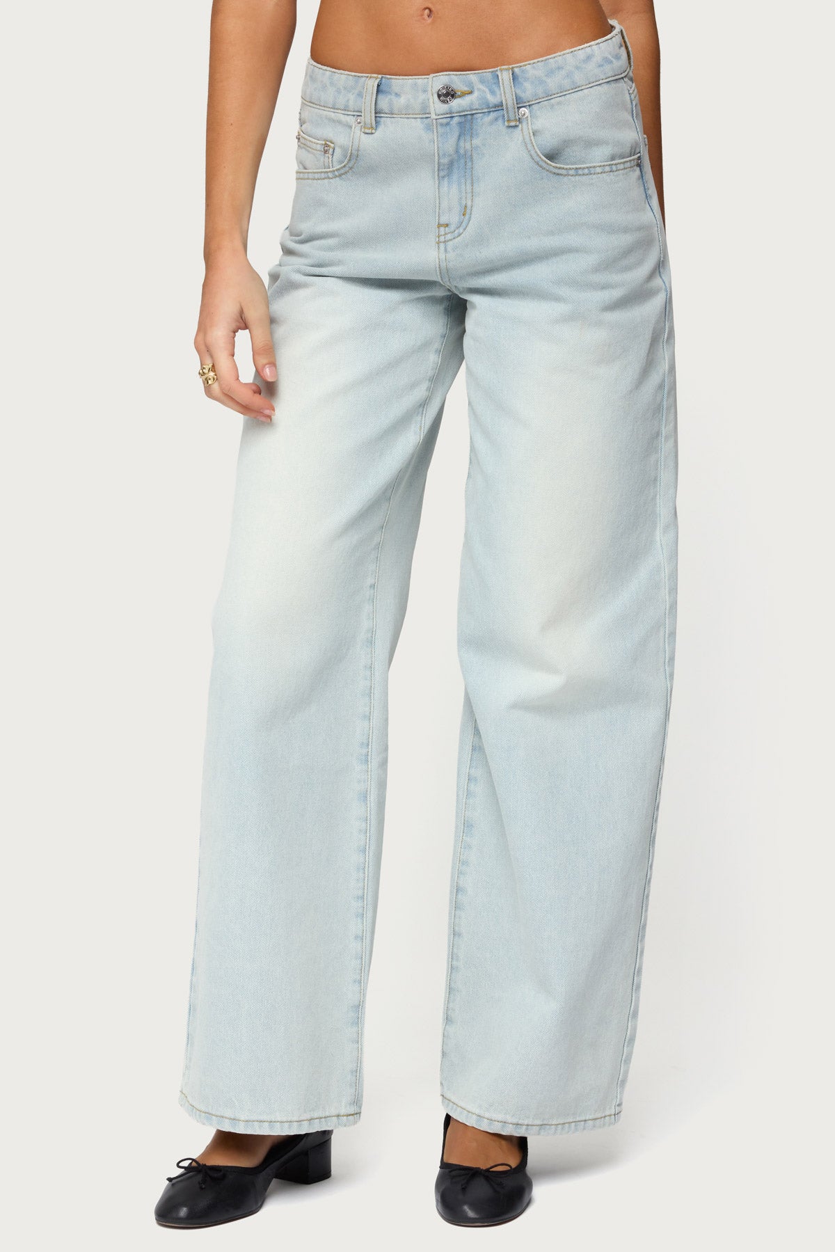 Ery Mid Rise Baggy Jeans - Image 2