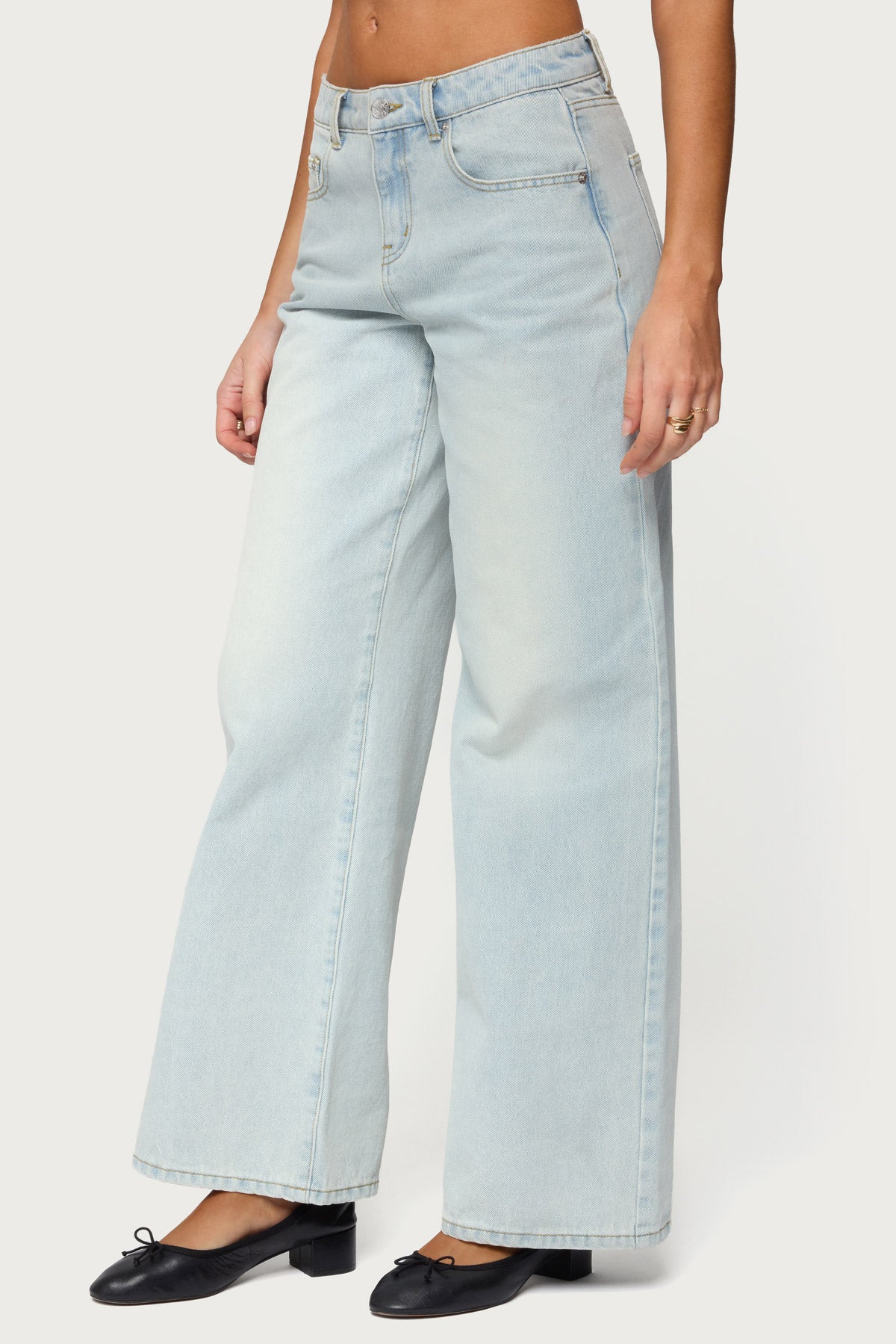 Ery Mid Rise Baggy Jeans - Image 3