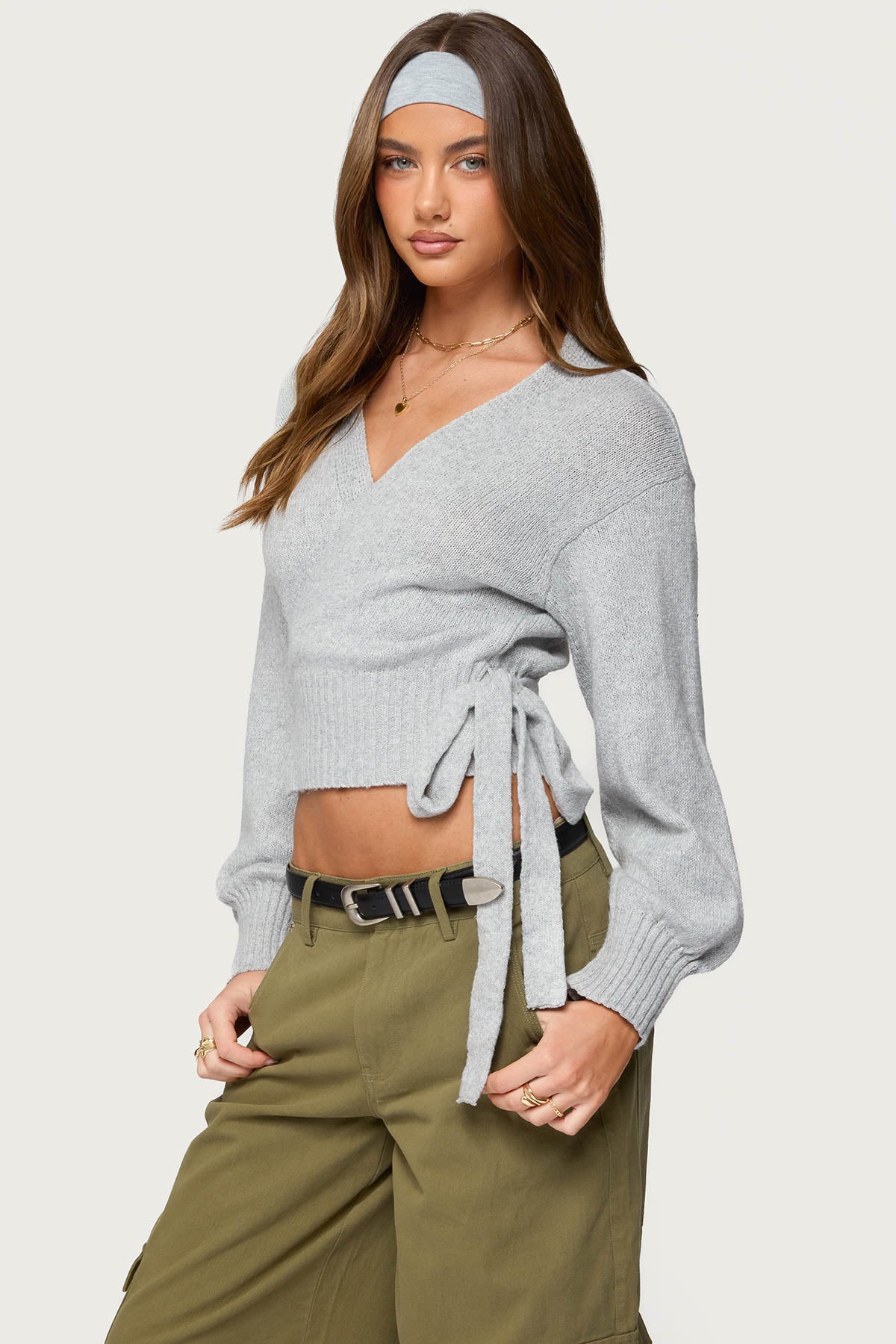 Stella Wrap Knit Cardigan - Image 3