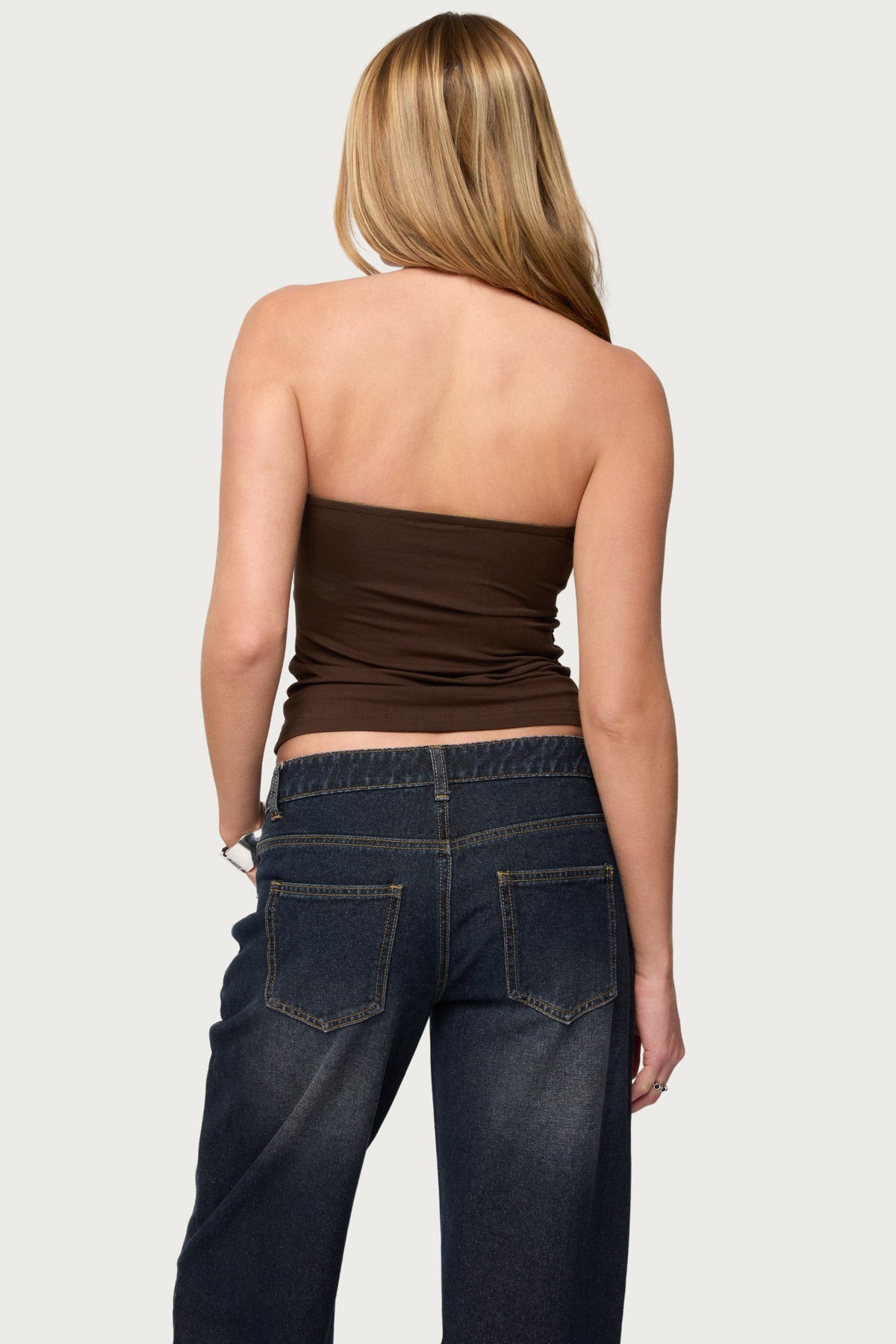 Oriella Abstract Ring Cutout Top - Image 4
