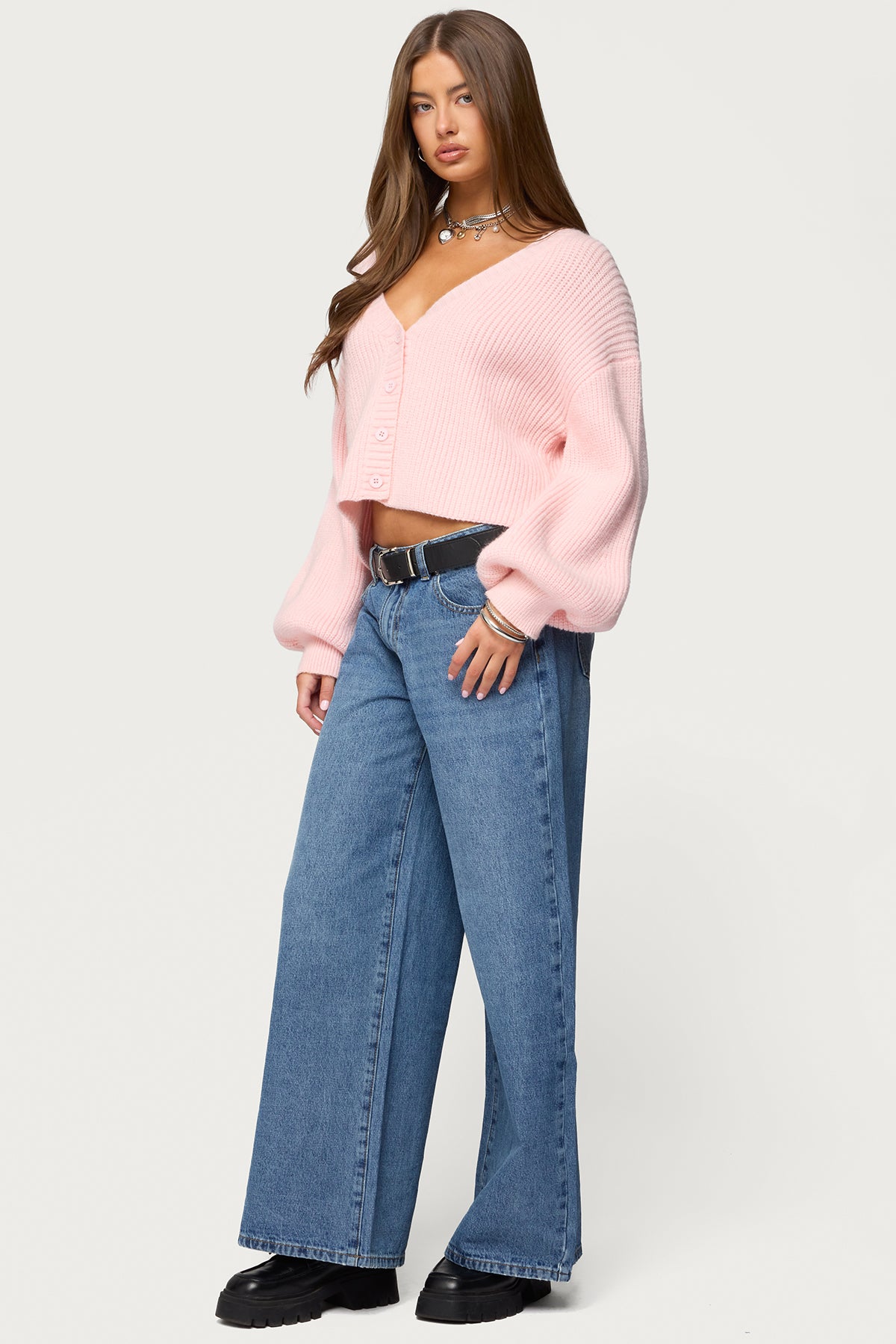 Skye Low Rise Baggy Jeans - Image 3