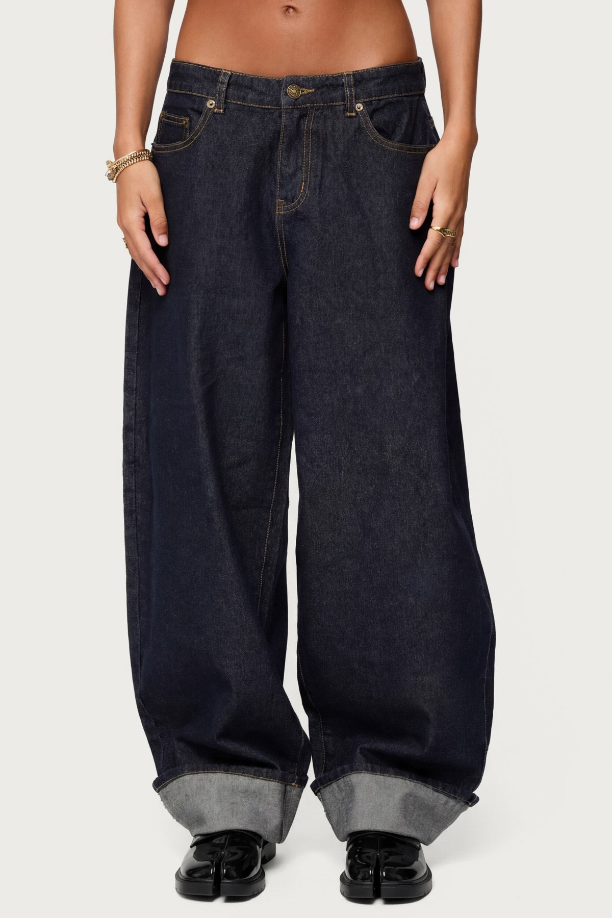 Kella Low Rise Baggy Jeans - Image 3