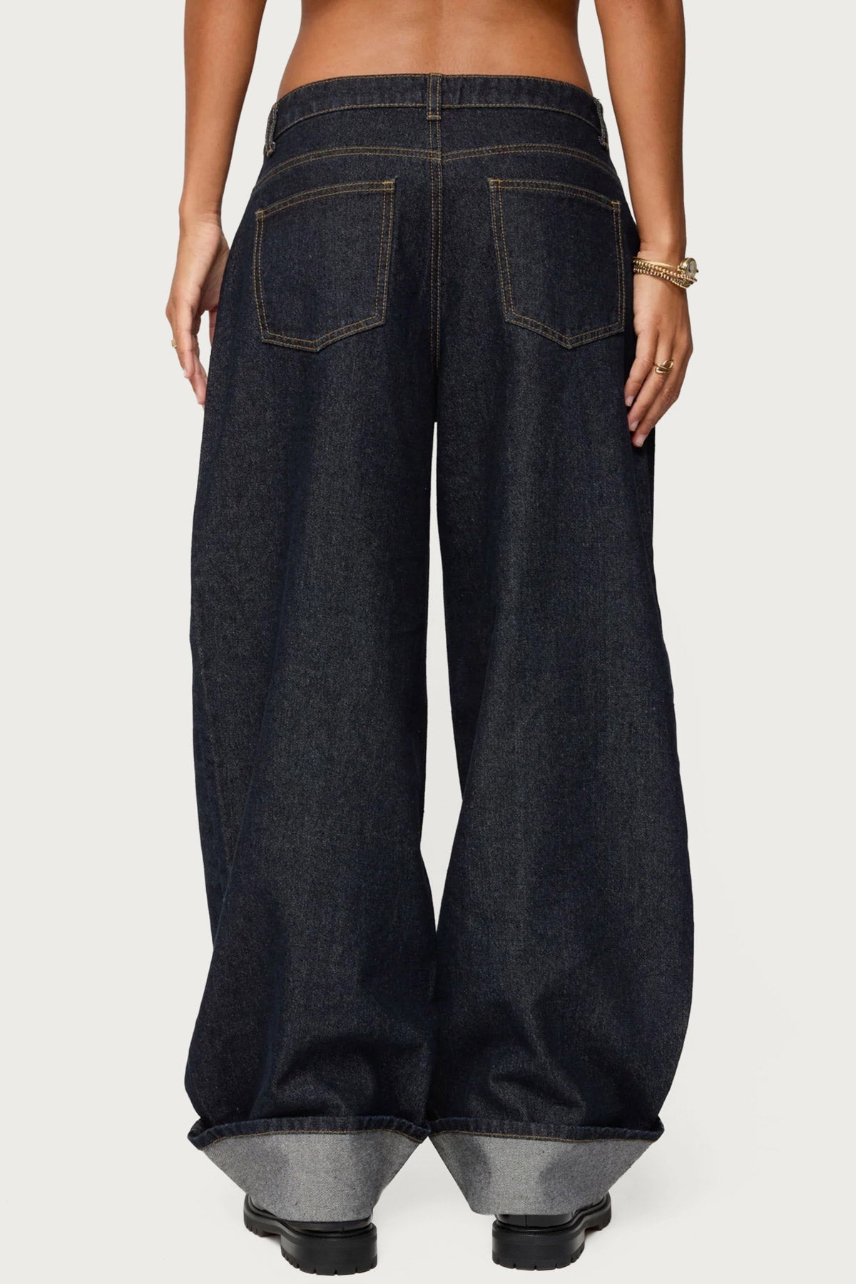 Kella Low Rise Baggy Jeans - Image 4