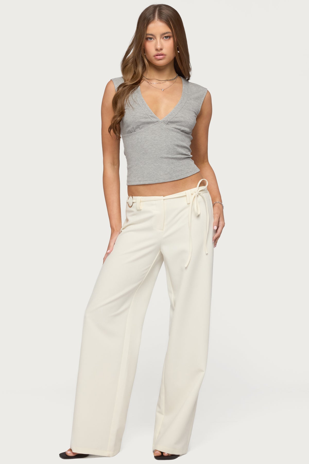 Raphael Tie Belt Pants - Image 5