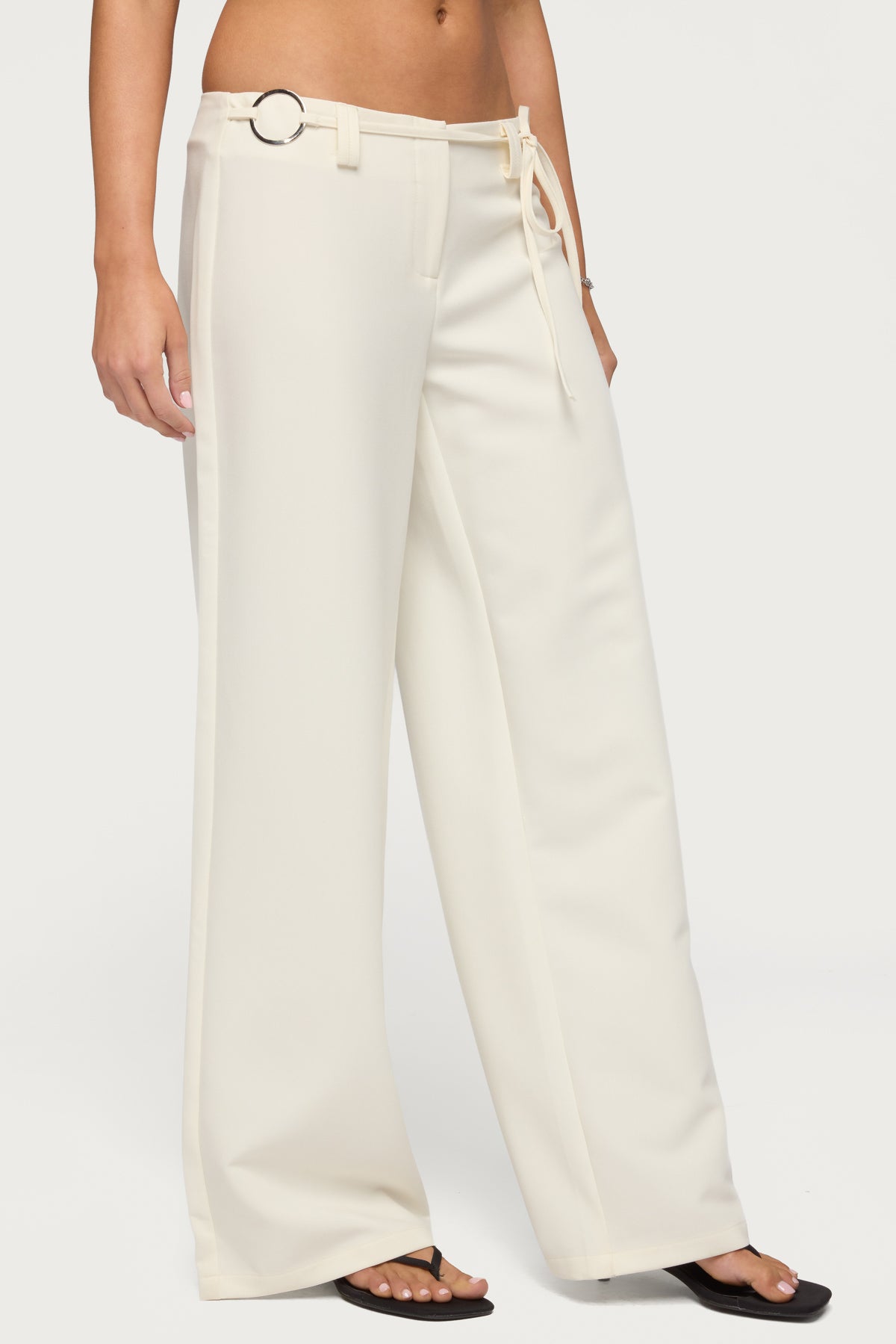 Raphael Tie Belt Pants - Image 3