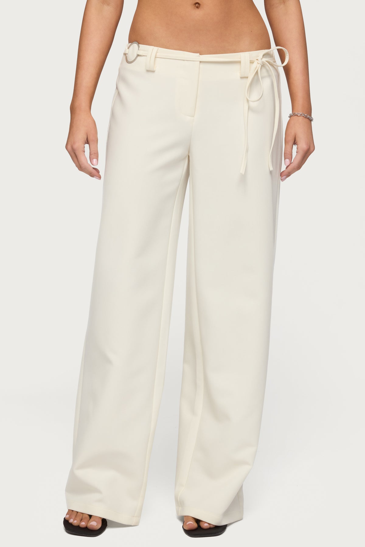 Raphael Tie Belt Pants - Image 2