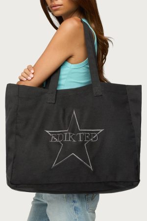 Edikted Star Tote Bag
