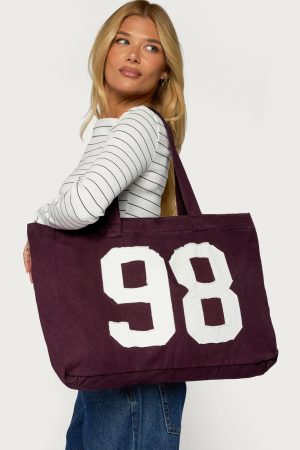 98 Contrast Tote Bag
