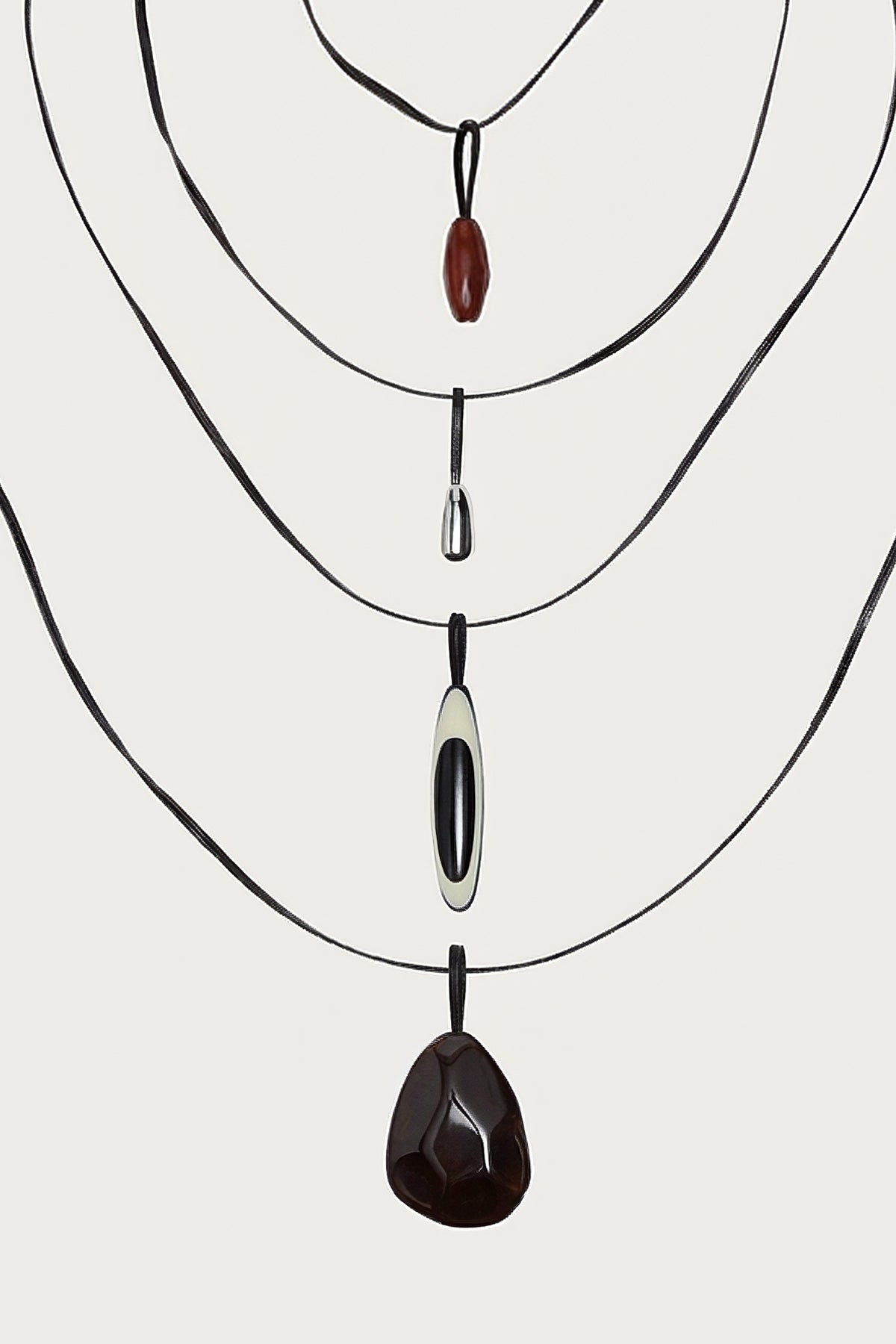 Tully Stone Cord Necklace Set - Image 2