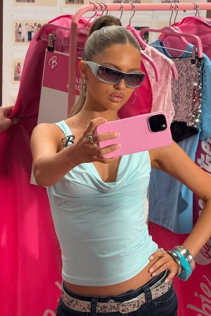 Barbie™ Cowl Neck Top