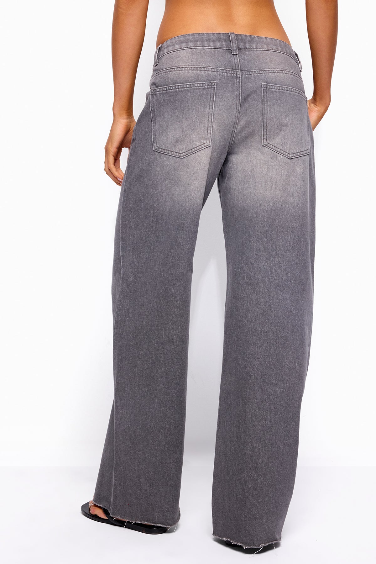 Raelynn Washed Low Rise Baggy Jeans - Image 5