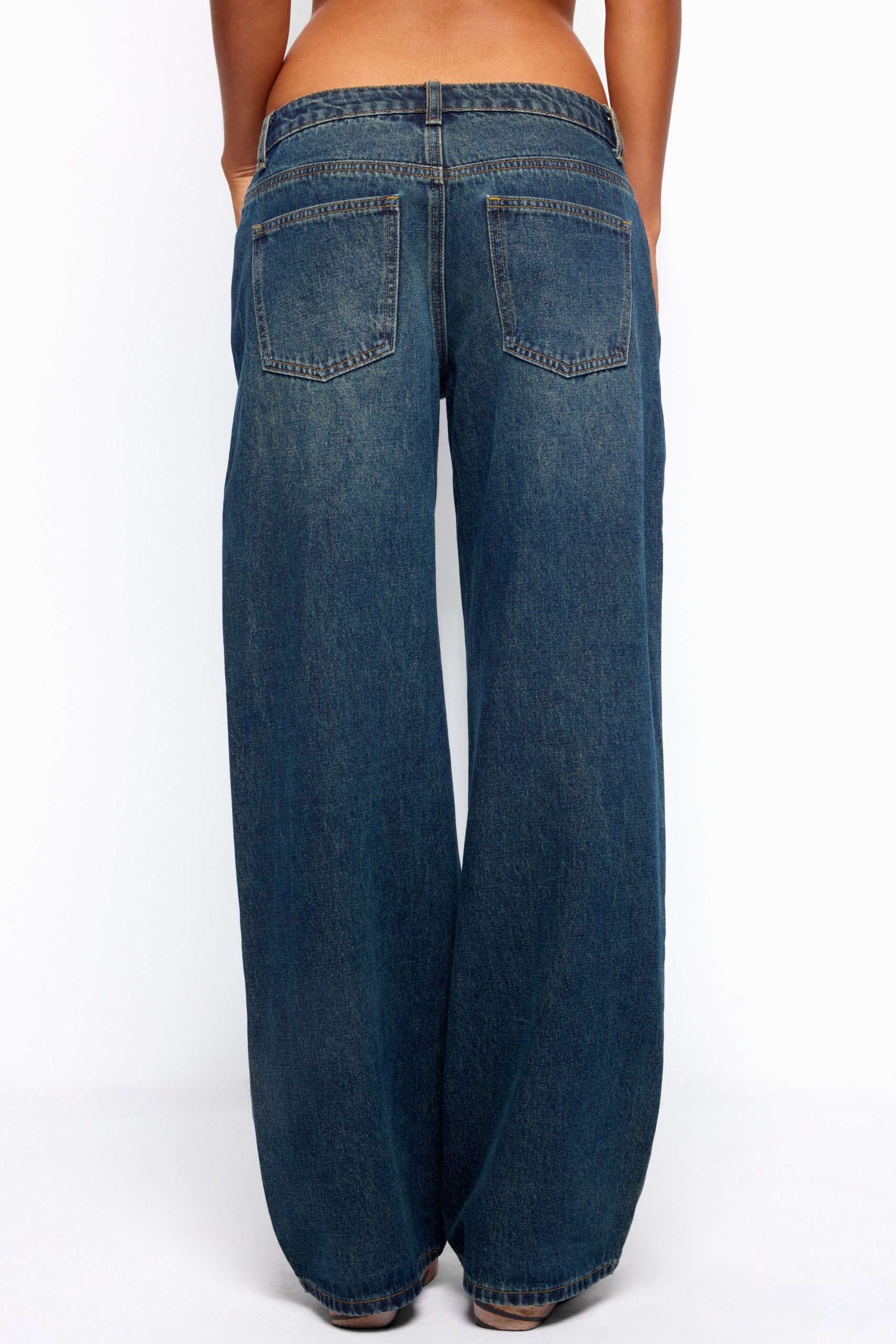 Raelynn Washed Low Rise Baggy Jeans - Image 6