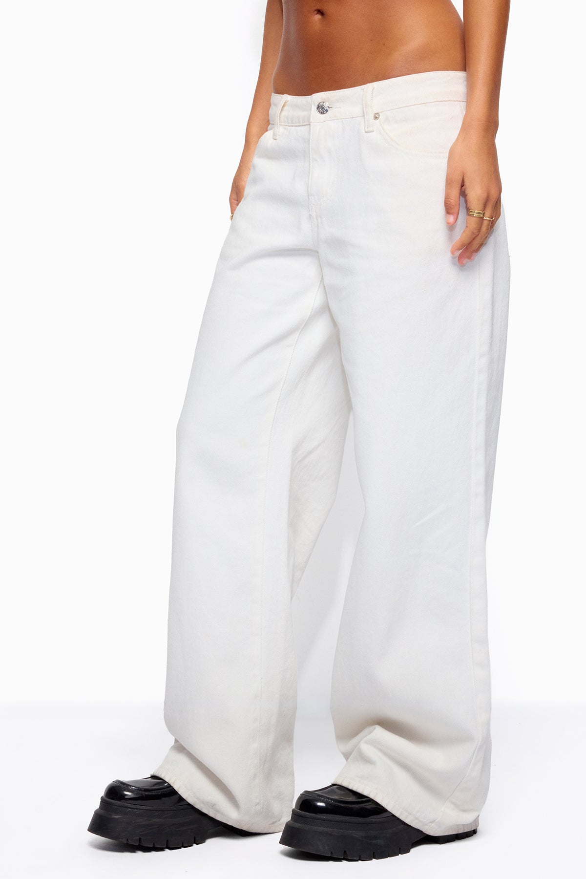 Roman Low Rise Baggy Jeans - Image 4