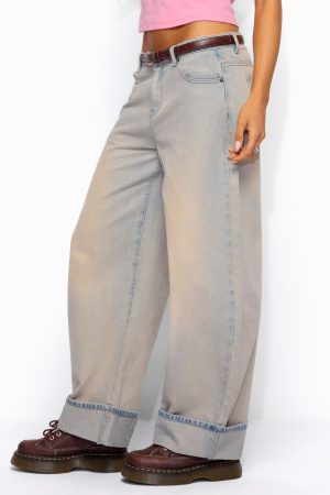 Kella Low Rise Baggy Jeans