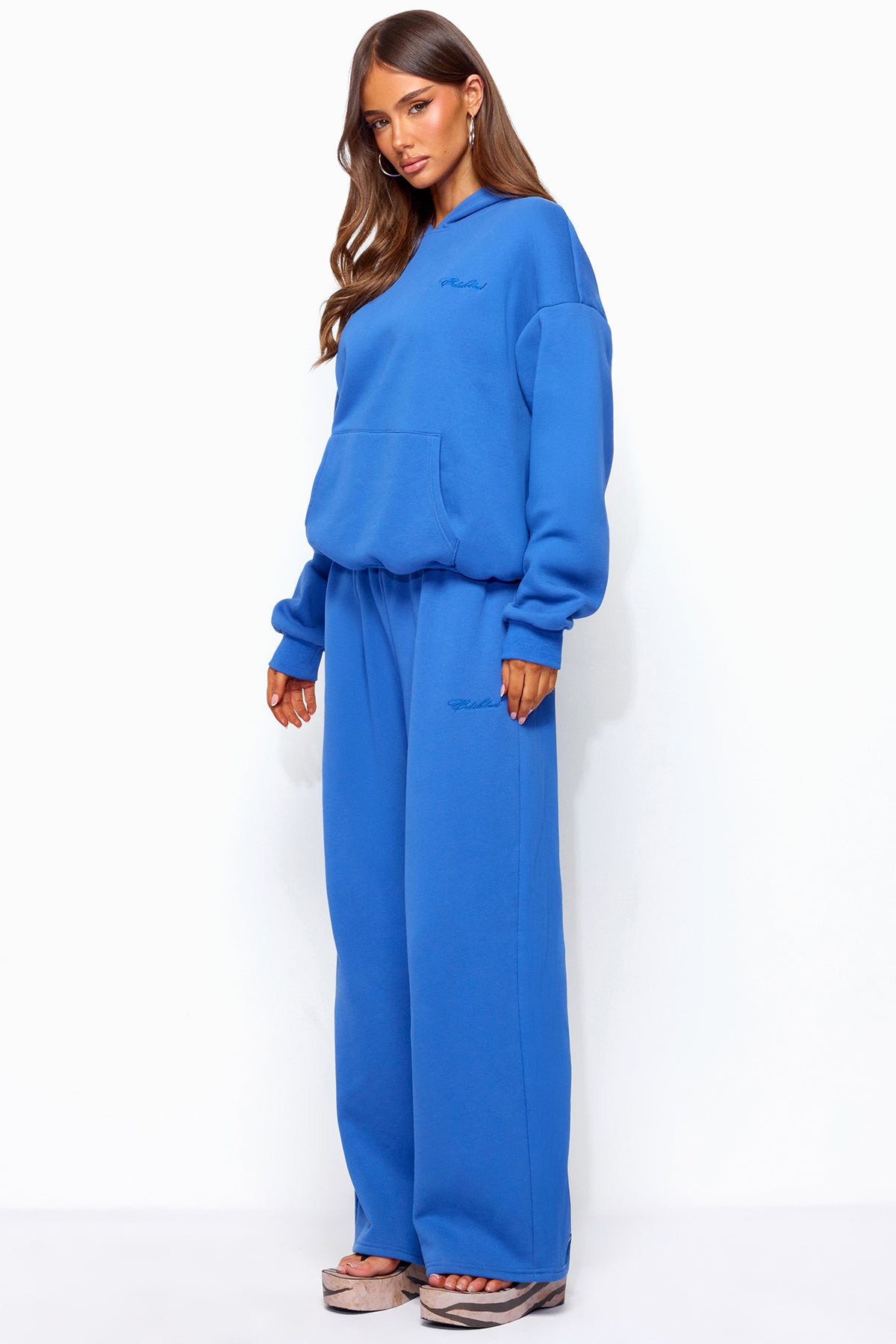 Basic Girl Wide Leg Edikted Sweatpants - Image 6