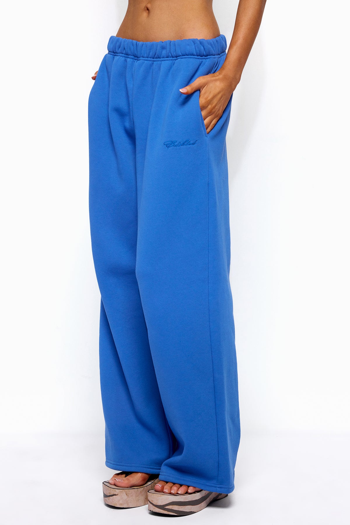 Basic Girl Wide Leg Edikted Sweatpants - Image 5
