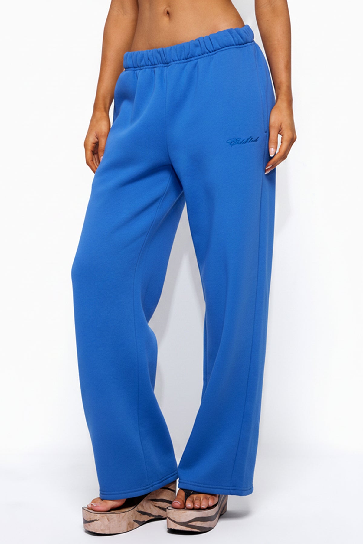 Basic Girl Wide Leg Edikted Sweatpants - Image 4