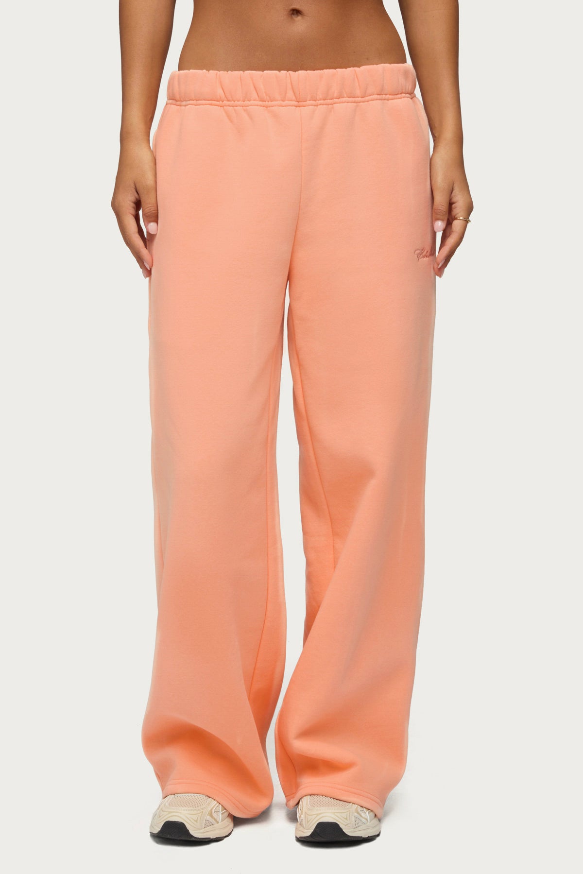 Basic Girl Wide Leg Edikted Sweatpants - Image 3