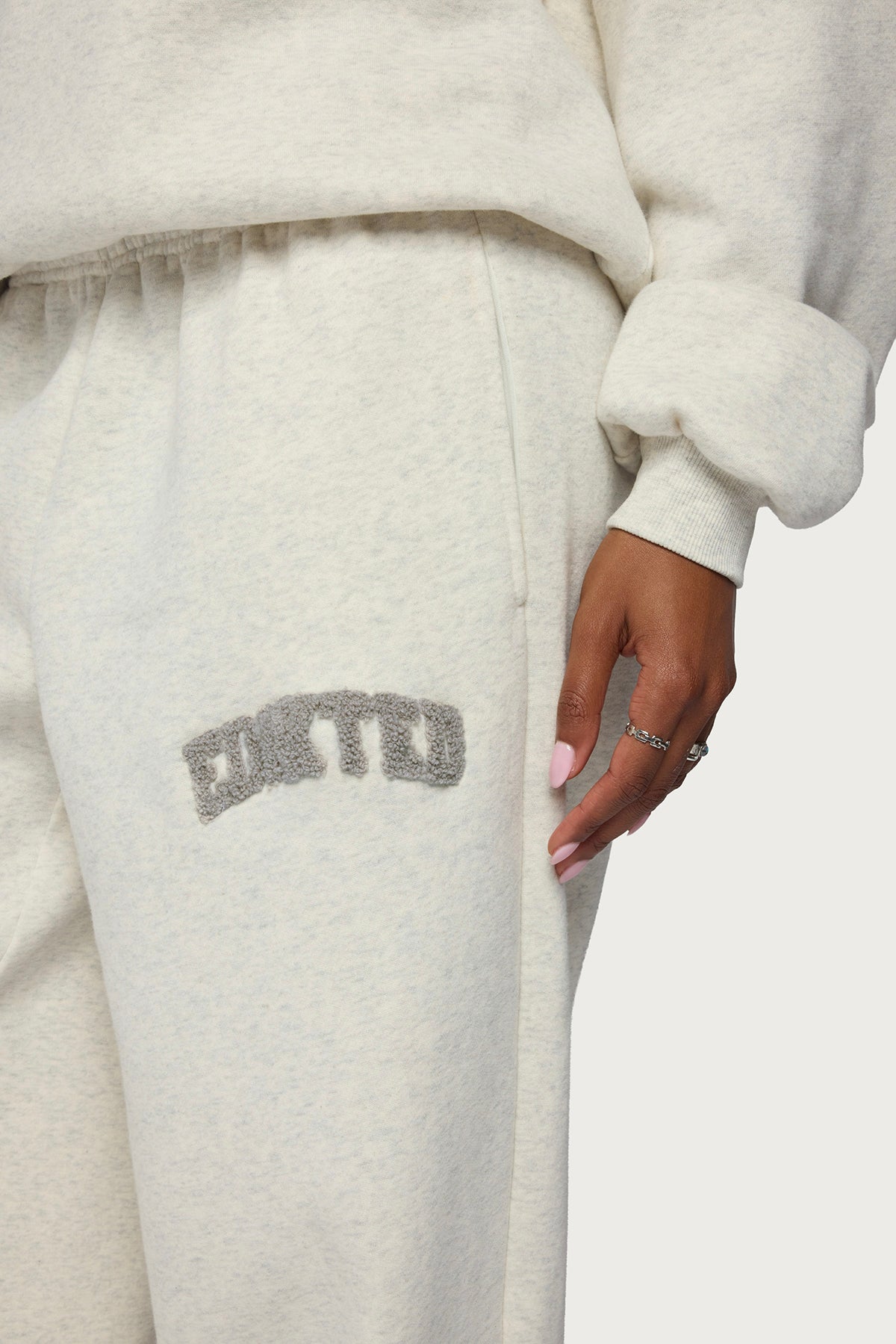 Edikted To You Wide Leg Sweatpants - Image 2