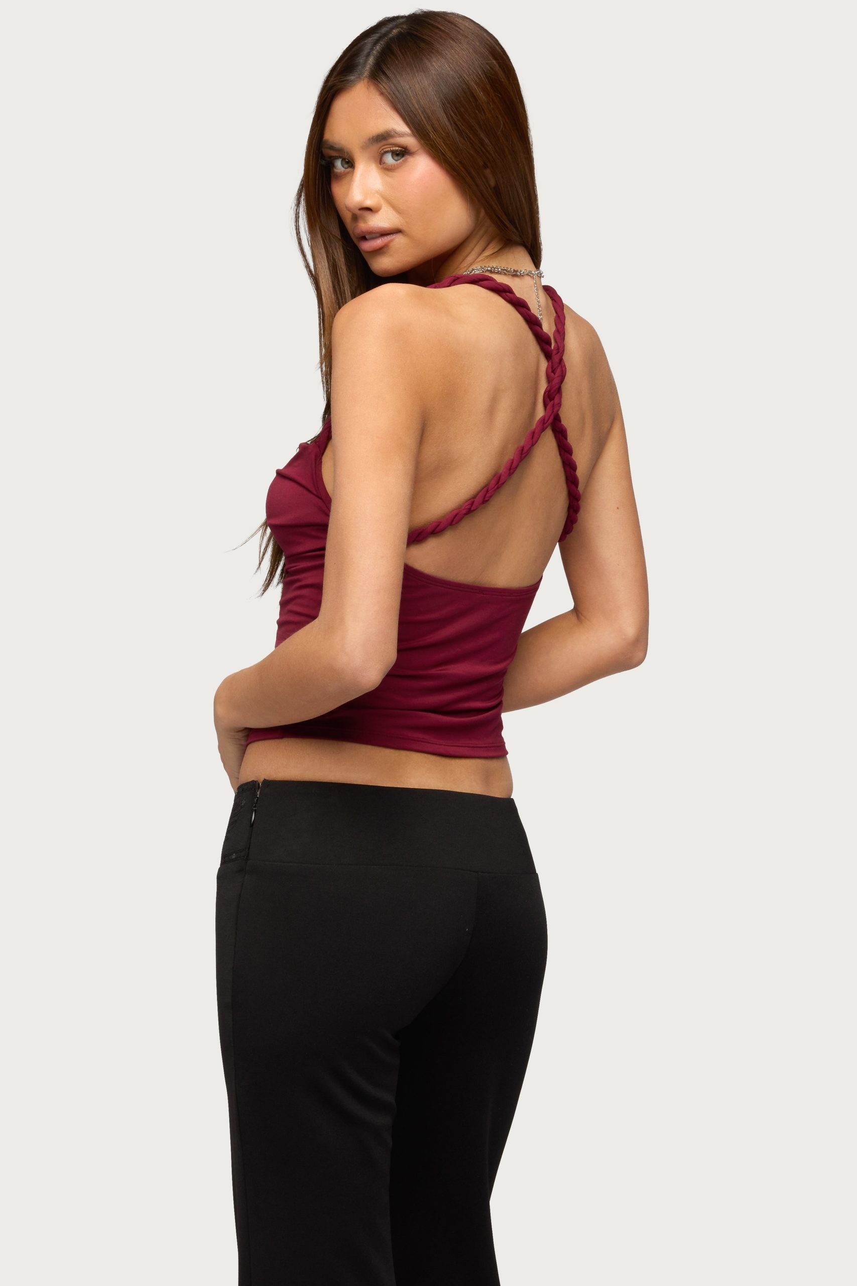 Cailinne Braided Twist Top - Image 5