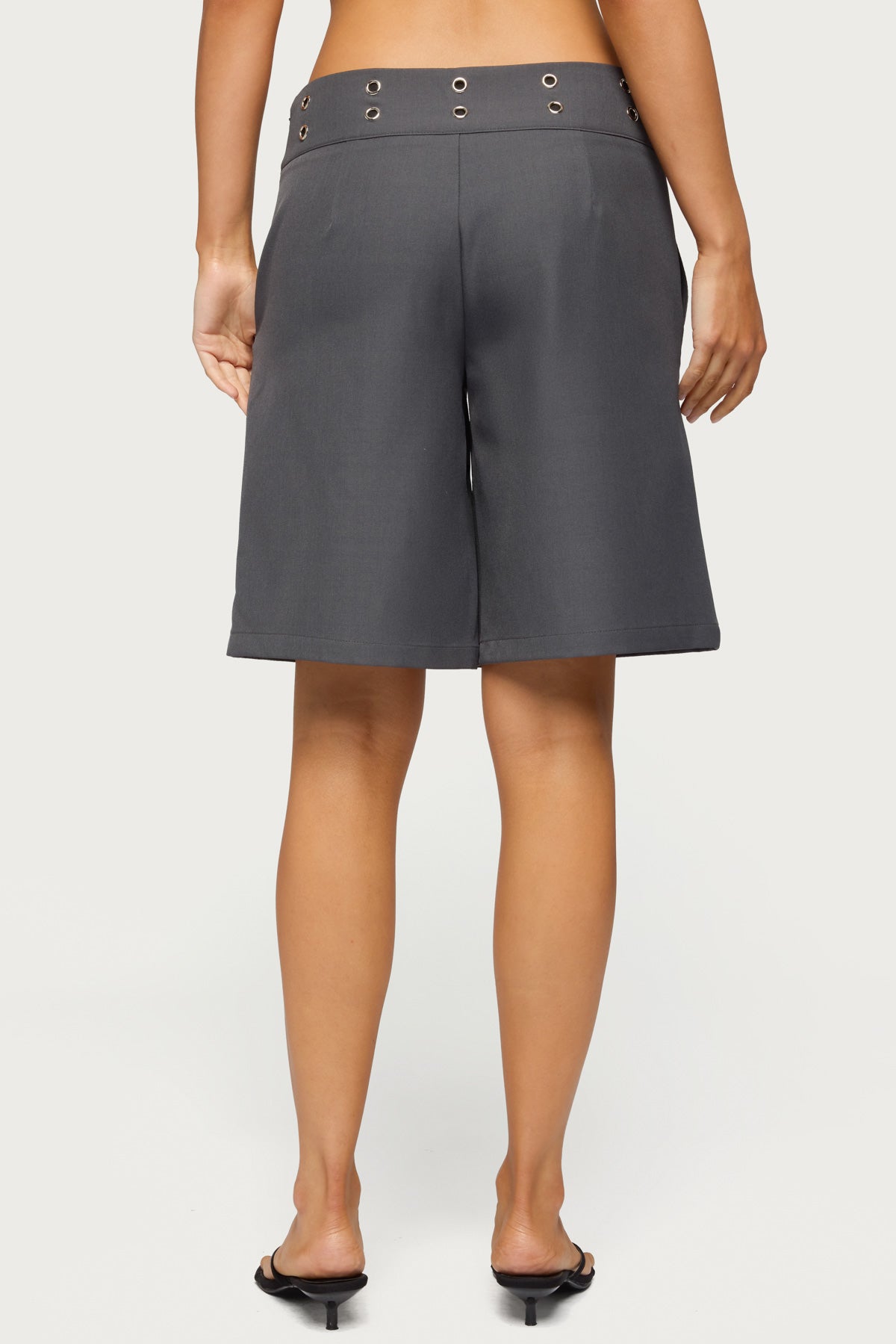 Grommet Low Rise Bermuda Shorts - Image 4
