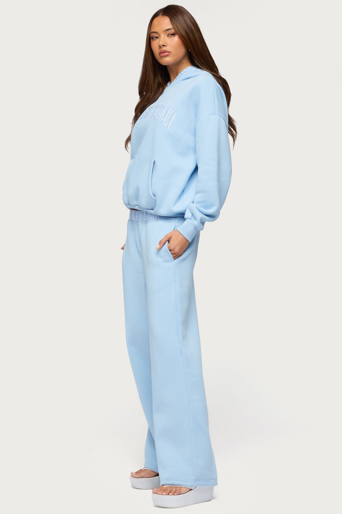 Edikted Core Stripey Oversized Hoodie - Image 4