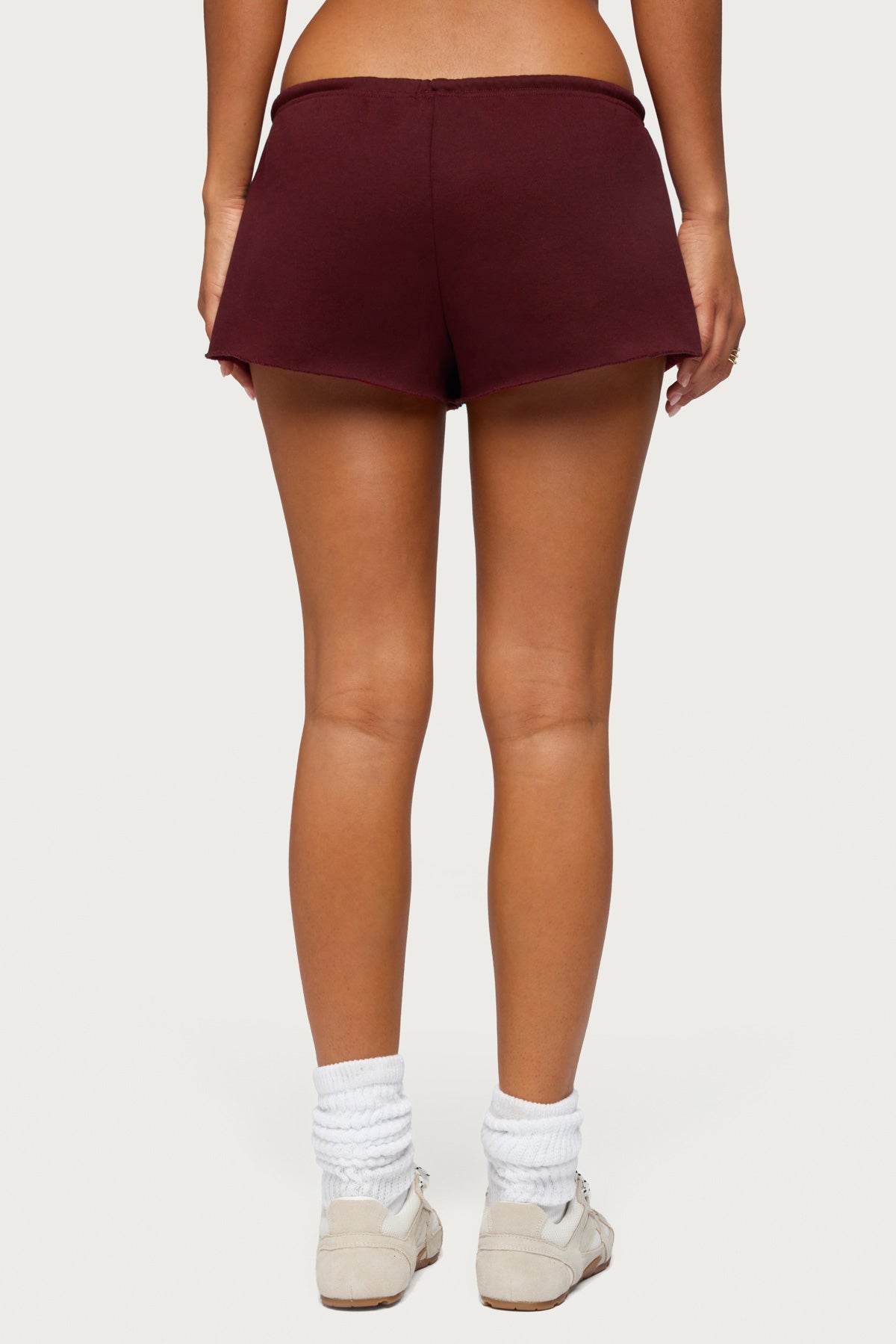 Sporty Babe Edikted Micro Shorts - Image 3