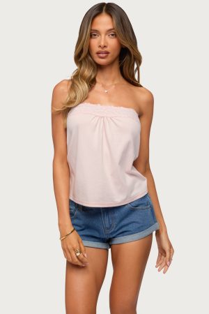 Kittey Lacey Strapless Top