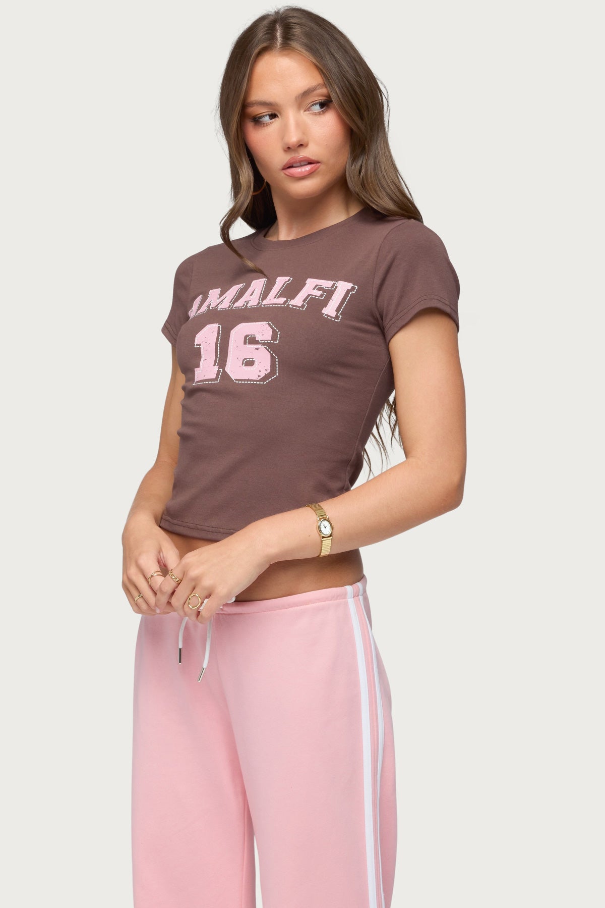 Amalfi Contrast T Shirt - Image 3